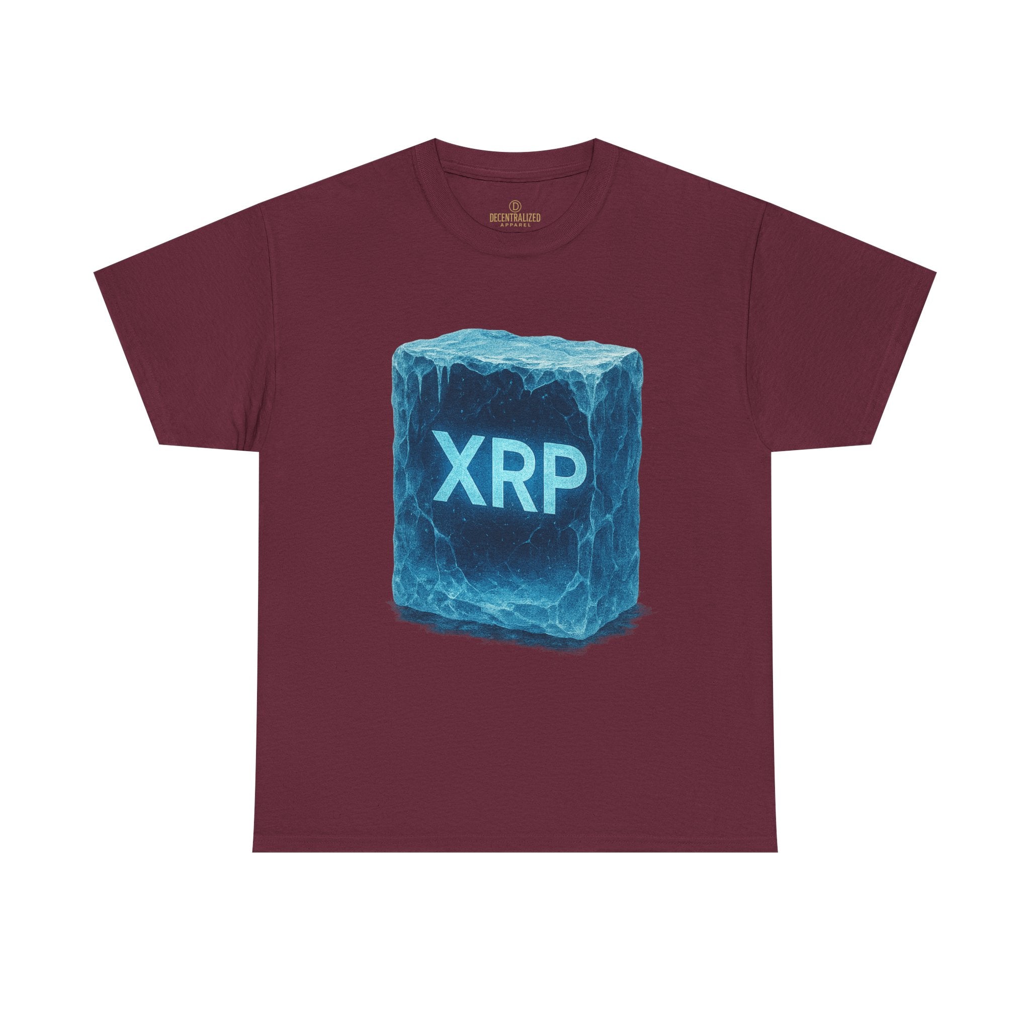 XRP Ice Block Tee — Crypto Ripple Logo T-Shirt