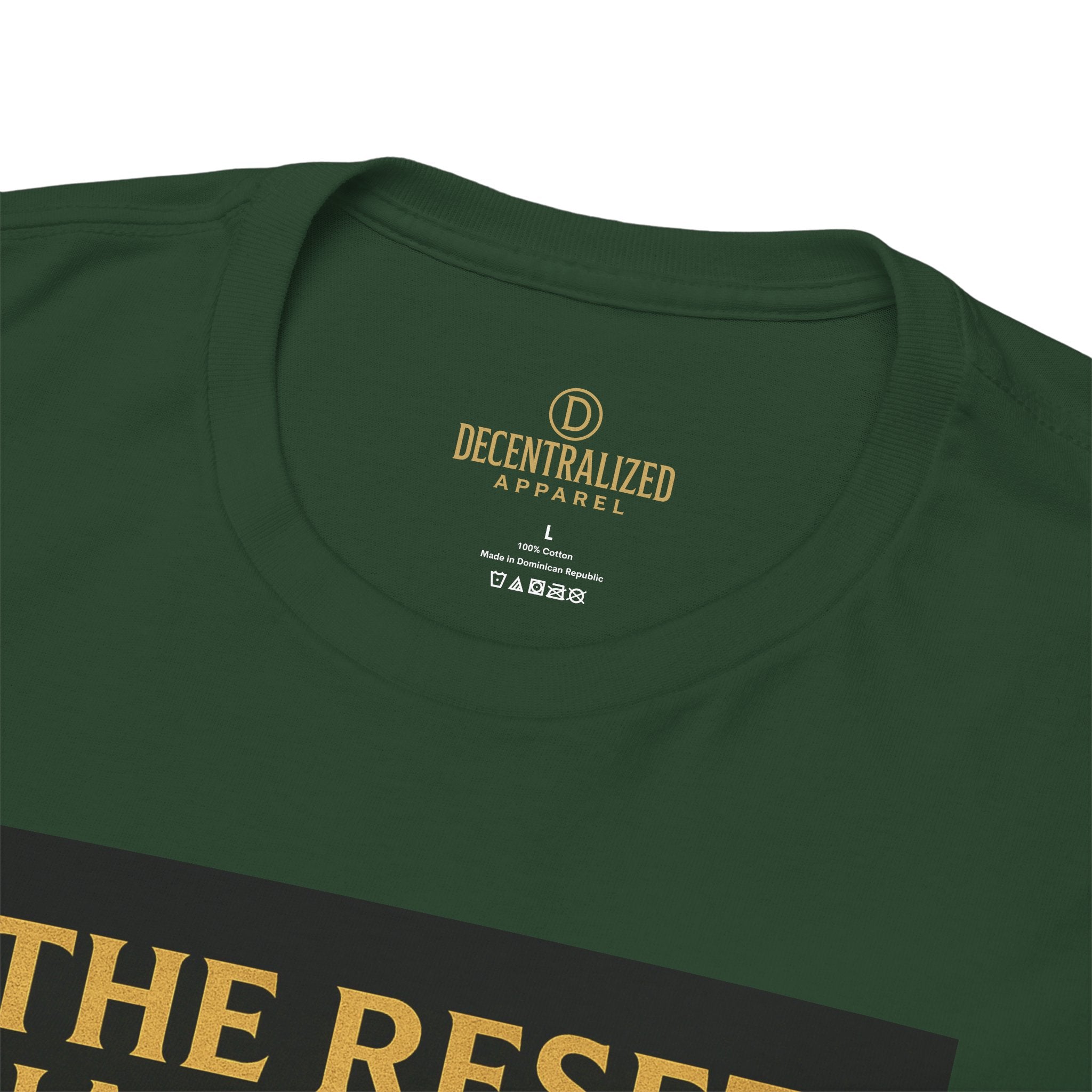 XRP Crypto Tee — "The Reset Has Begun" Bitcoin Alternative Shirt