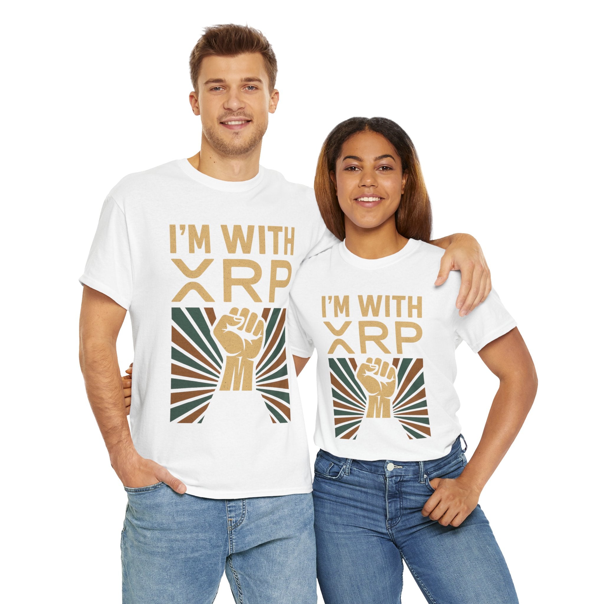 I'm With XRP Graphic Tee – Crypto Supporter Shirt