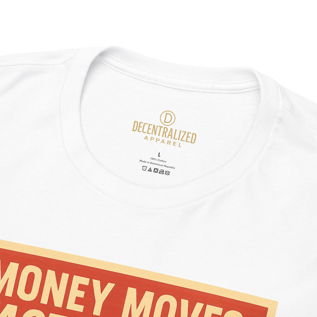 XRP 'Money Moves Faster Now' Racing Tee — Crypto Enthusiast T-Shirt