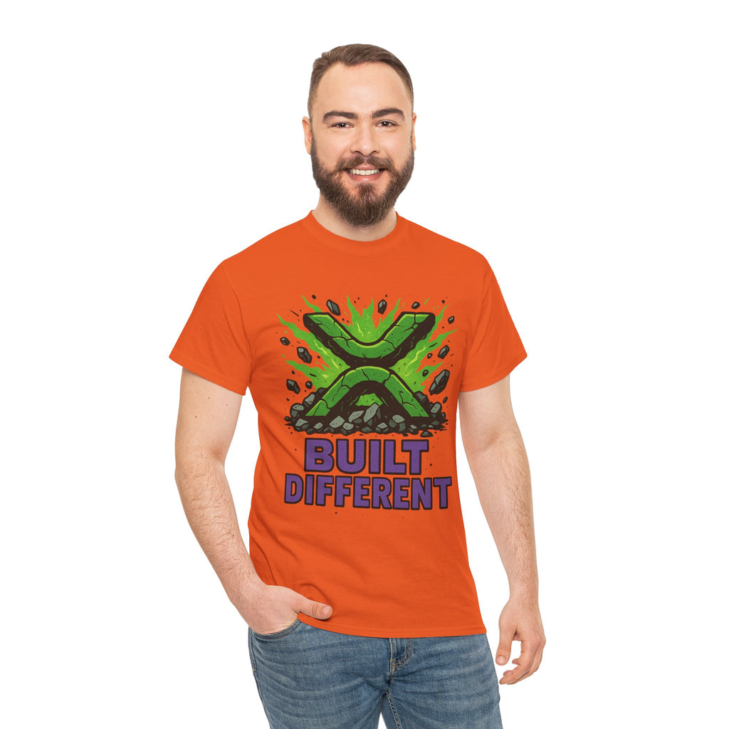 Built Different T-Shirt — Green Gamer Logo Tee