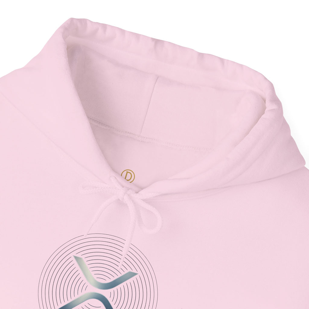 XRP 'Decentralize Everything' Hoodie — Minimal Crypto Logo Pullover