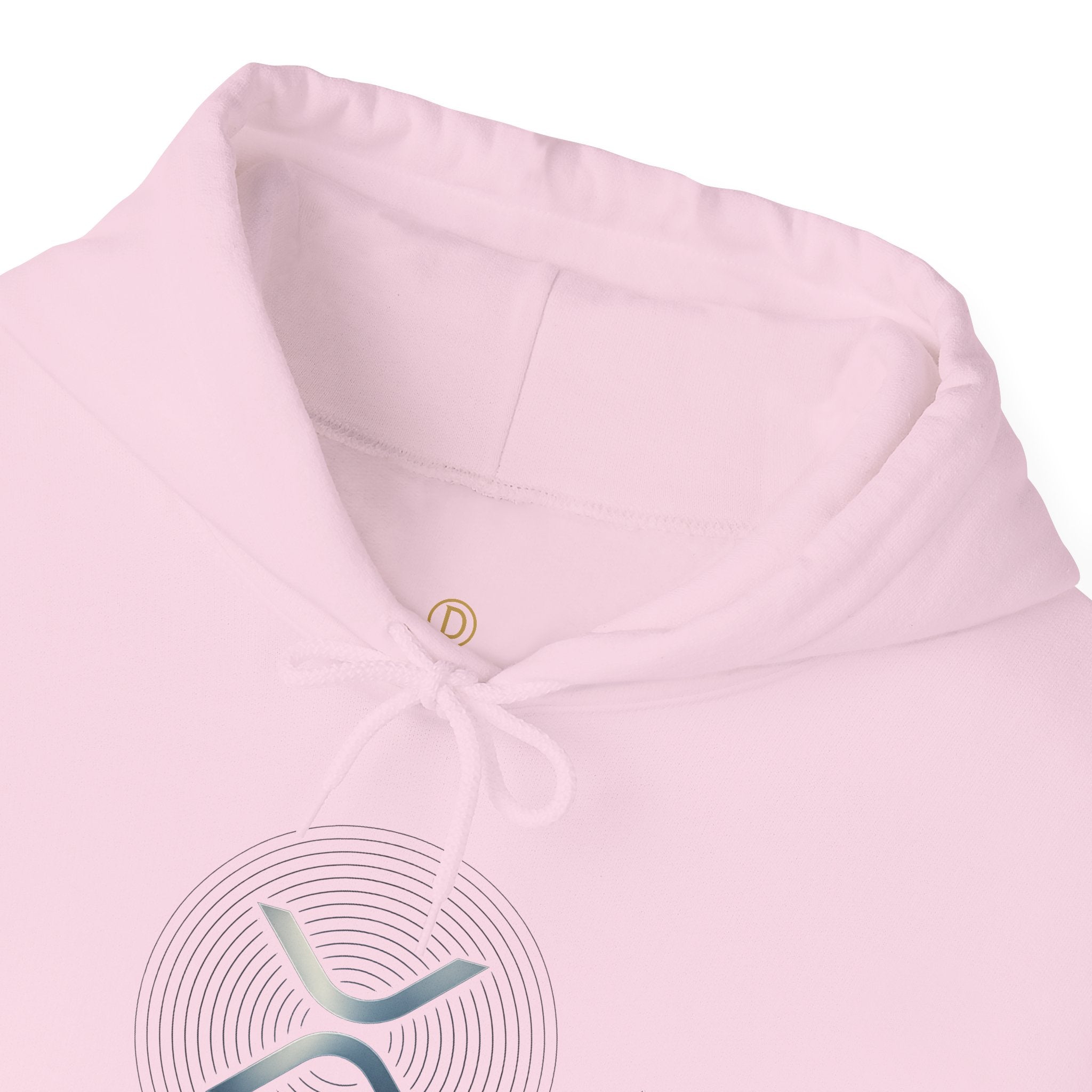 XRP 'Decentralize Everything' Hoodie — Minimal Crypto Logo Pullover