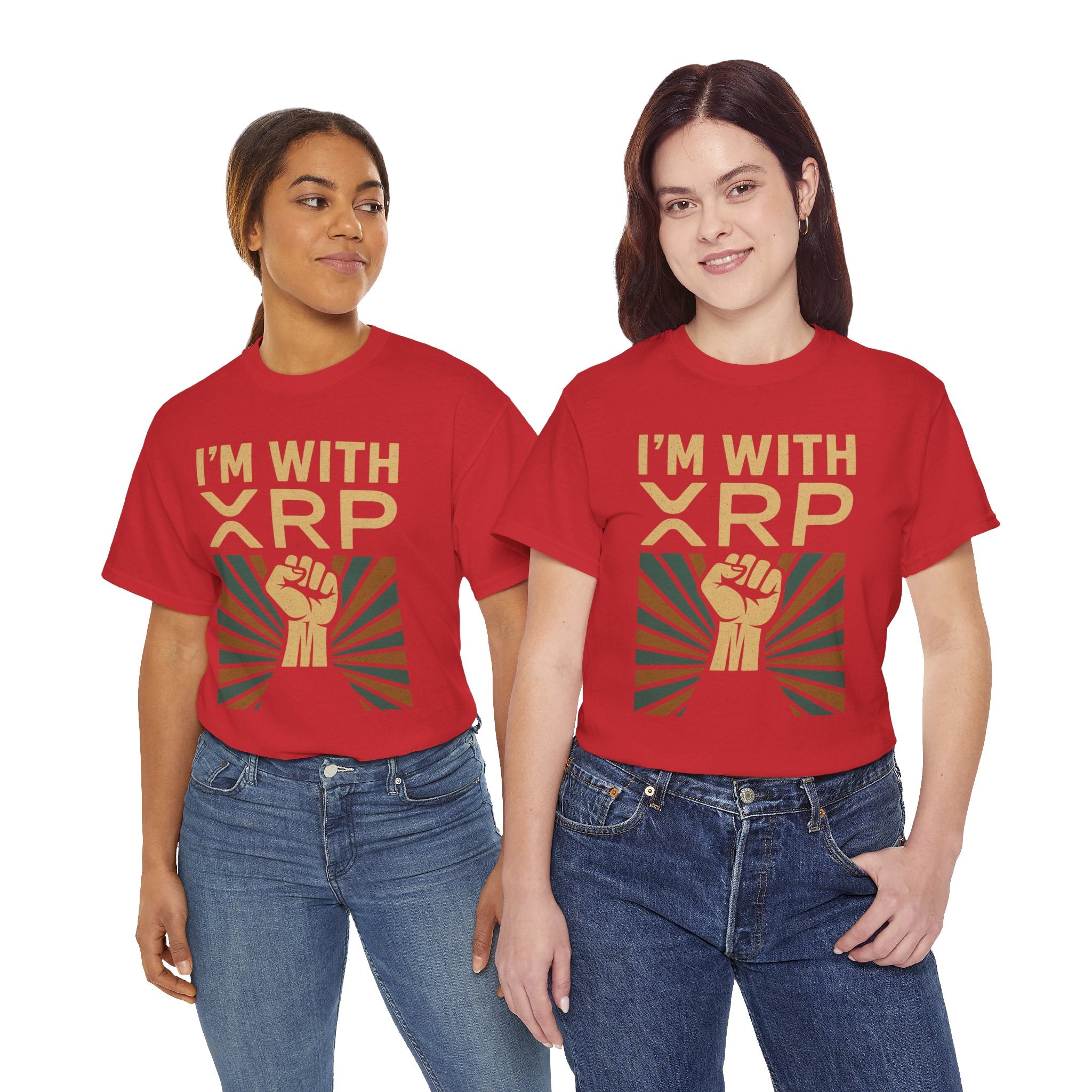 I'm With XRP Graphic Tee – Crypto Supporter Shirt