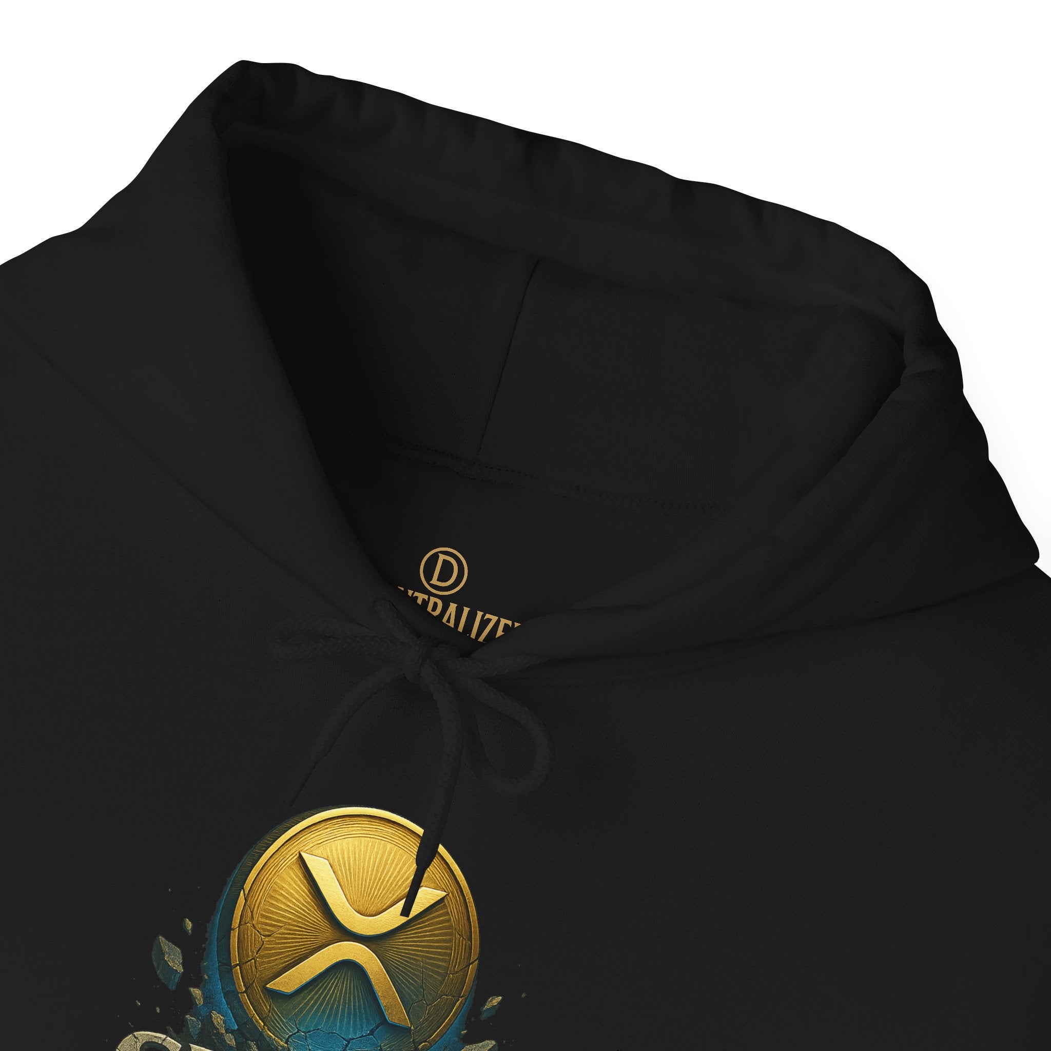 XRP Swell Hoodie — Crypto Ripple Logo Pullover