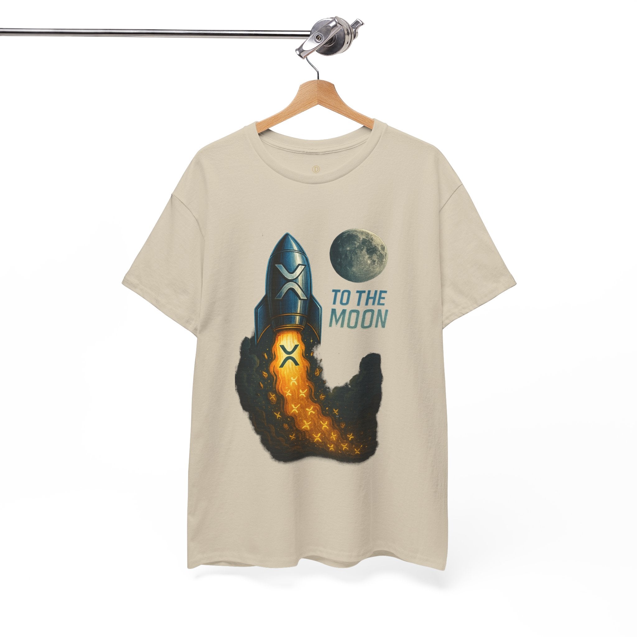 Rocket 'To the Moon' T-Shirt - Space Exploration Graphic Tee