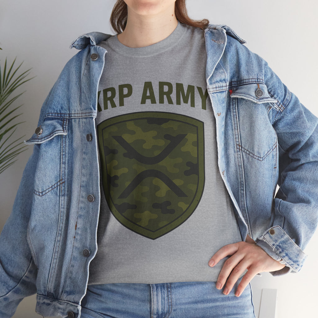 XRP Army Camo Shield T-Shirt