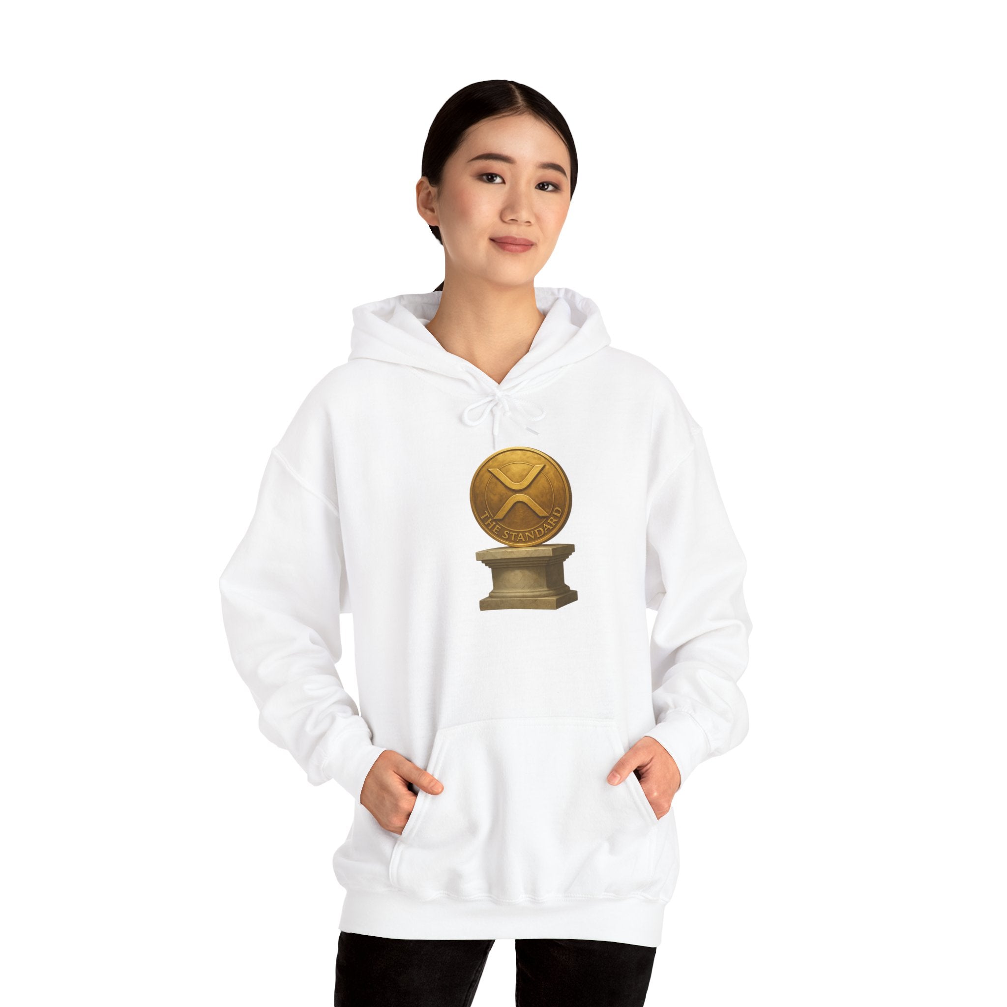 Golden Trophy Hoodie – Vintage Award Emblem Pullover