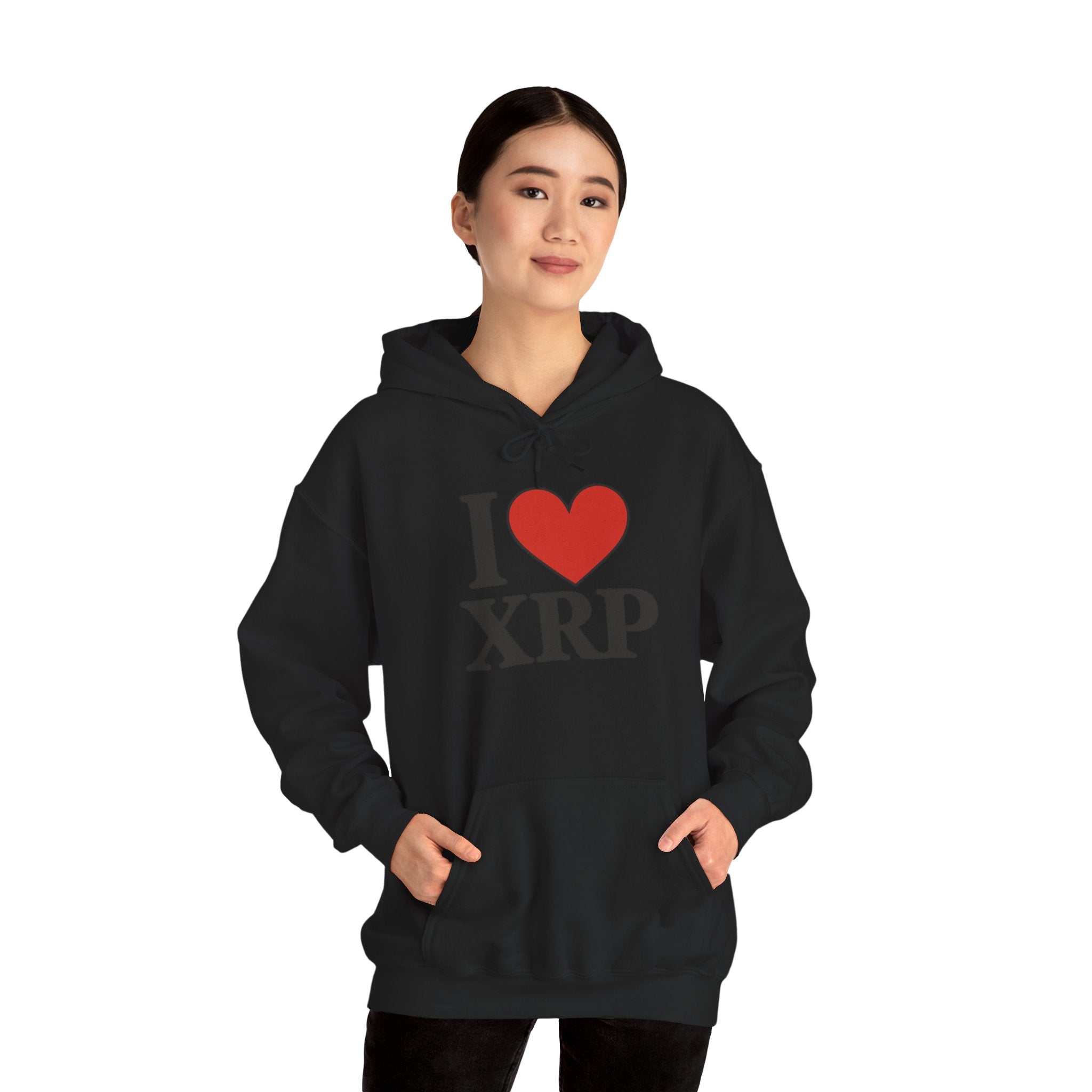 I  XRP Hoodie — Crypto Enthusiast Ripple Sweatshirt