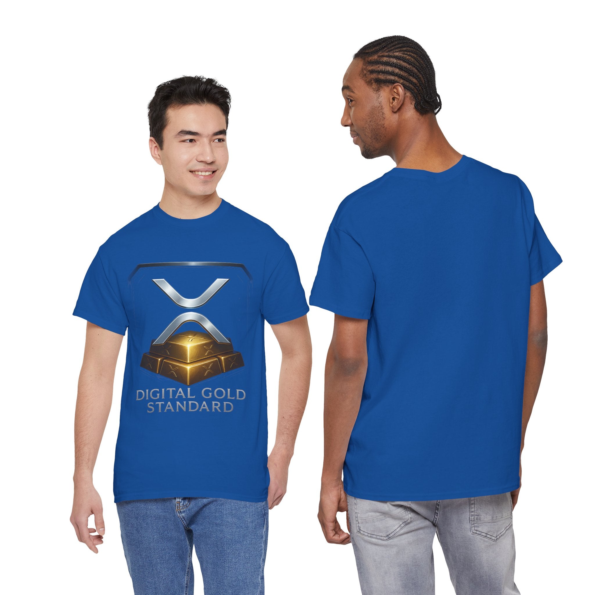 XRP 'Digital Gold Standard' Tee — Cryptocurrency Logo Shirt