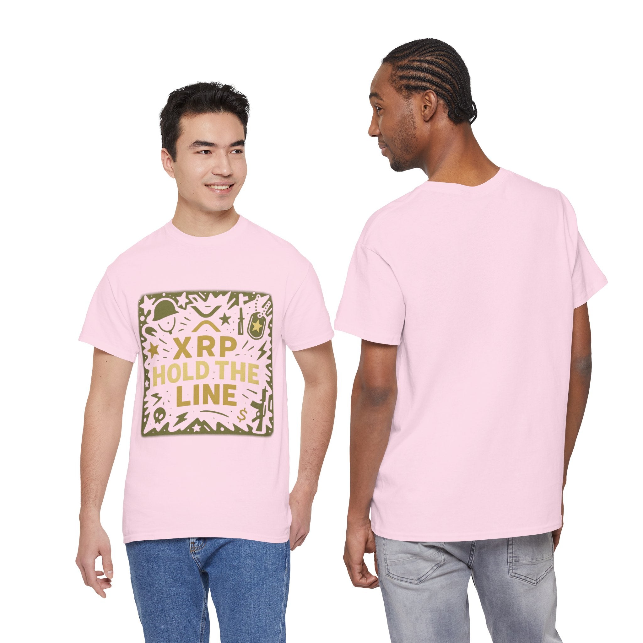 T-Shirt — XRP Hold The Line Crypto Graphic Tee