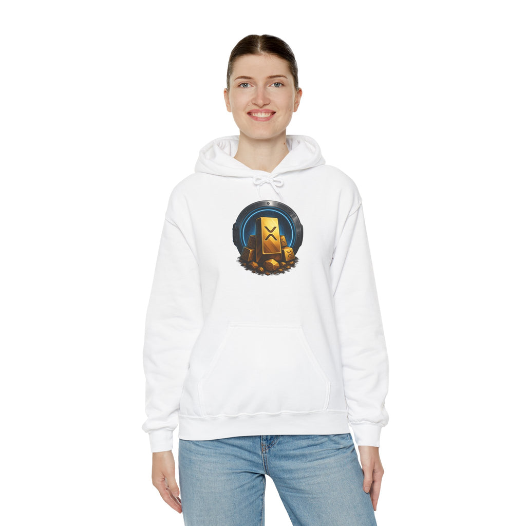 Gaming Treasure Hoodie — Gold Loot Chest Emblem
