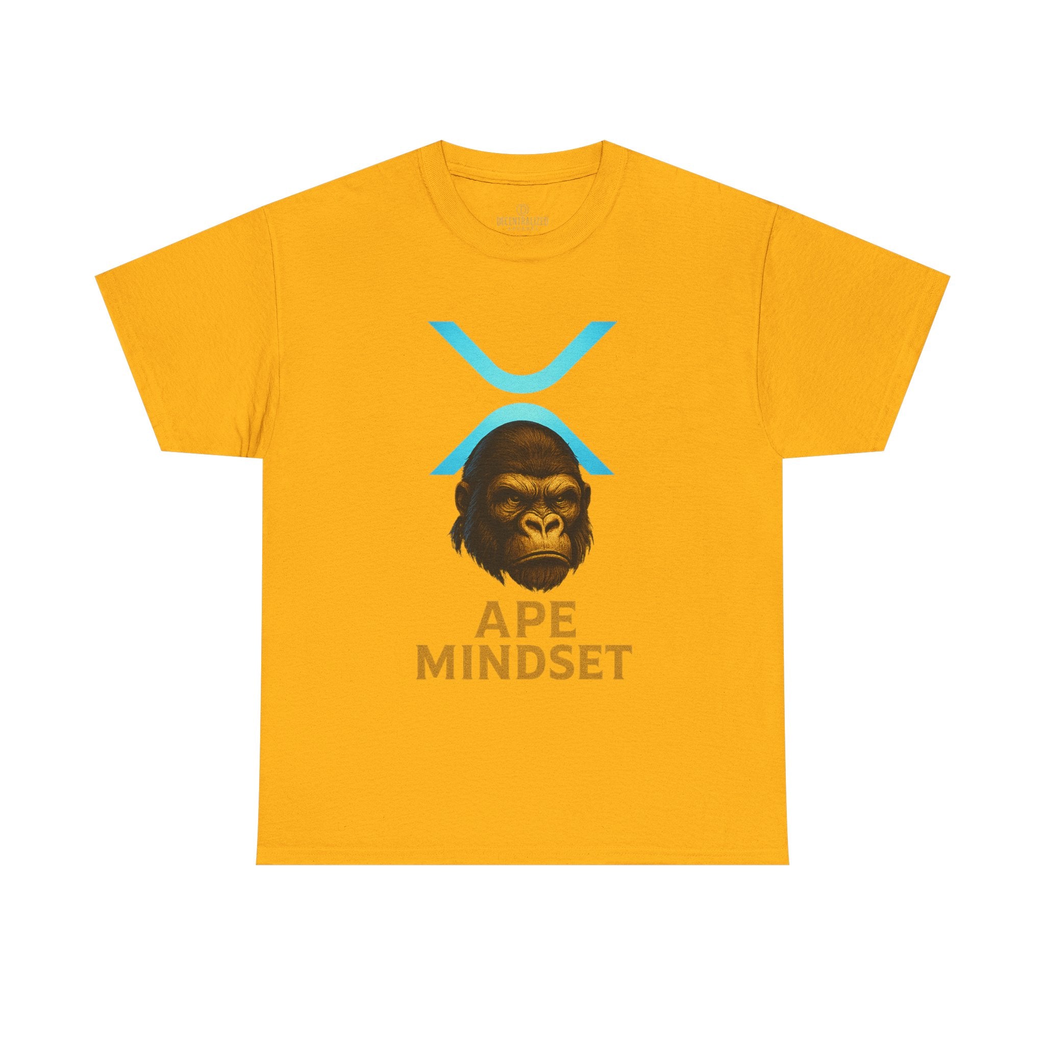 Ape Mindset T-Shirt — Crypto XRP Ape Graphic Tee