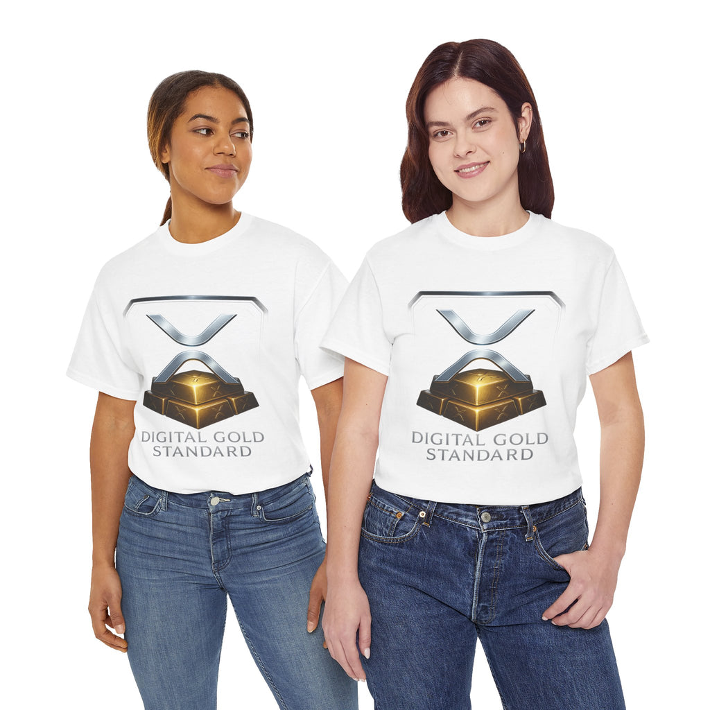 XRP 'Digital Gold Standard' Tee — Cryptocurrency Logo Shirt