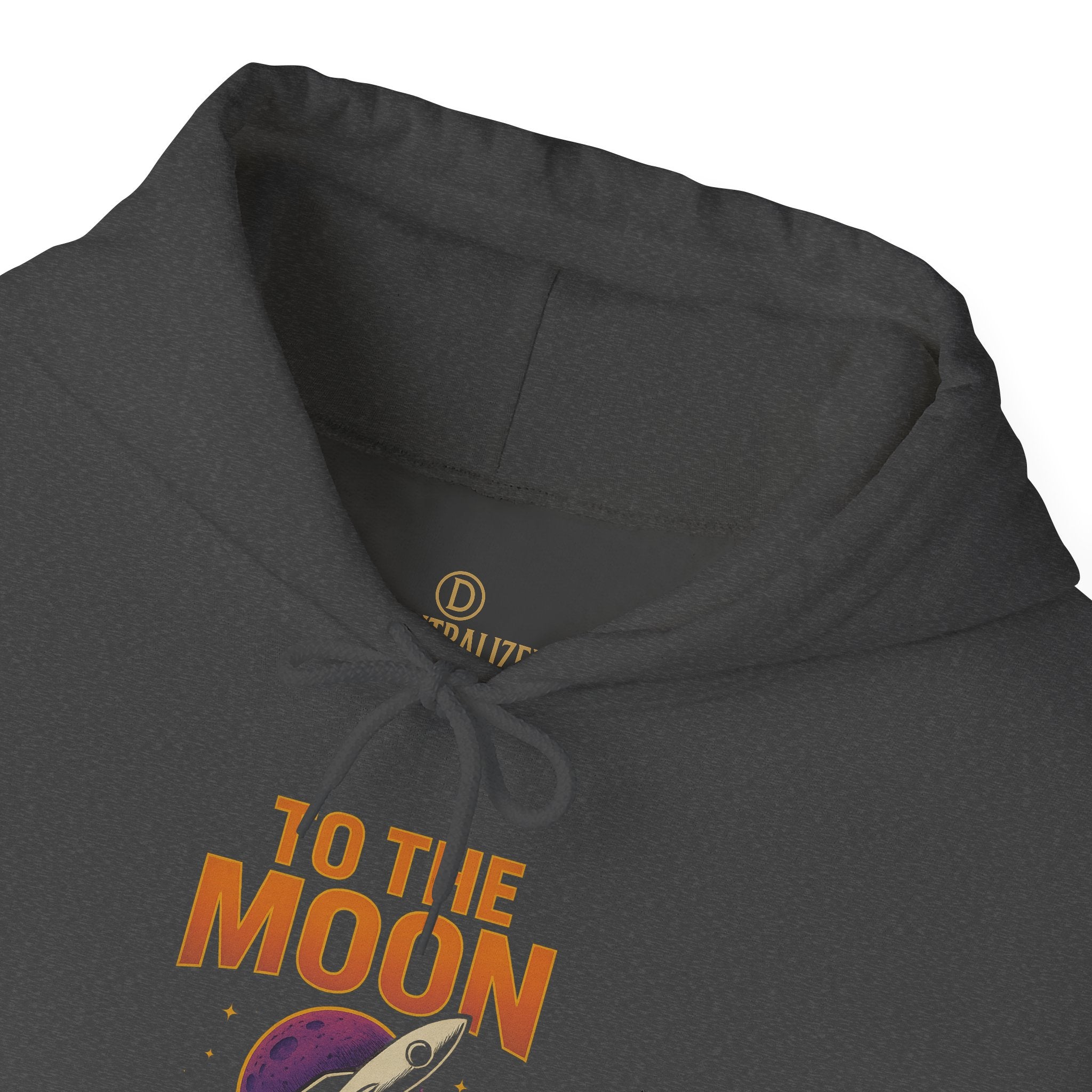 XRP To The Moon Hoodie — Crypto Investor Graphic Sweatshirt