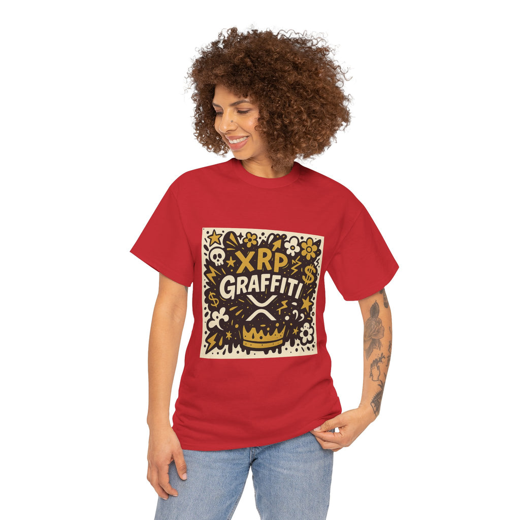 XRP Graffiti Tee — Crypto Street Art T-Shirt