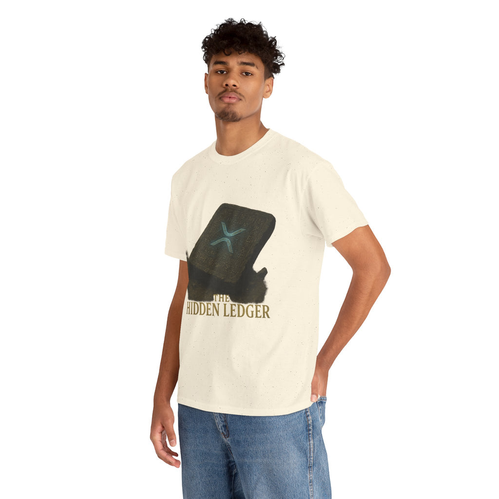 T-Shirt — "The Hidden Ledger" Crypto XRP Wallet Graphic Tee
