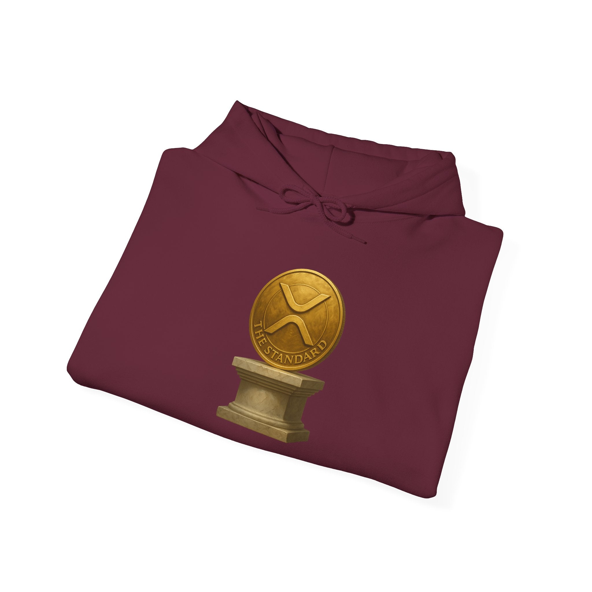 Golden Trophy Hoodie – Vintage Award Emblem Pullover