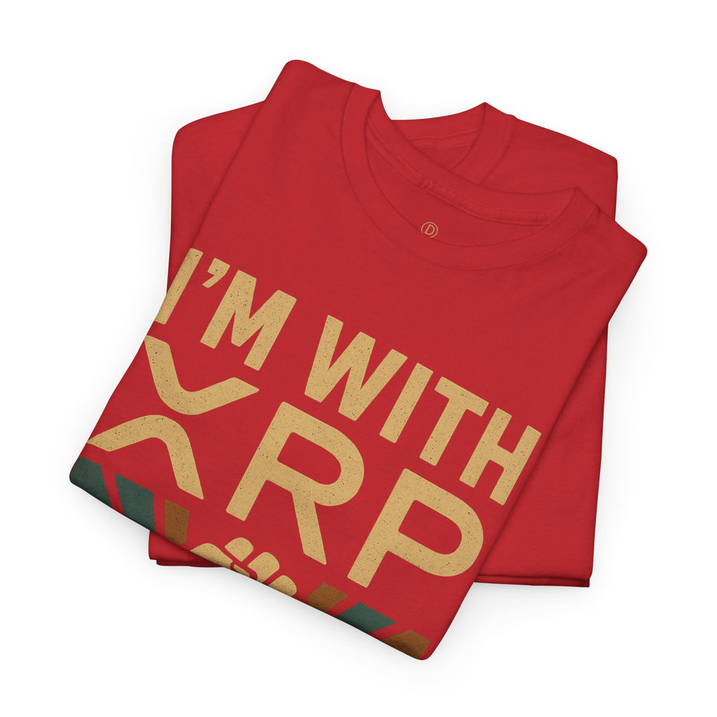 I'm With XRP Graphic Tee – Crypto Supporter Shirt