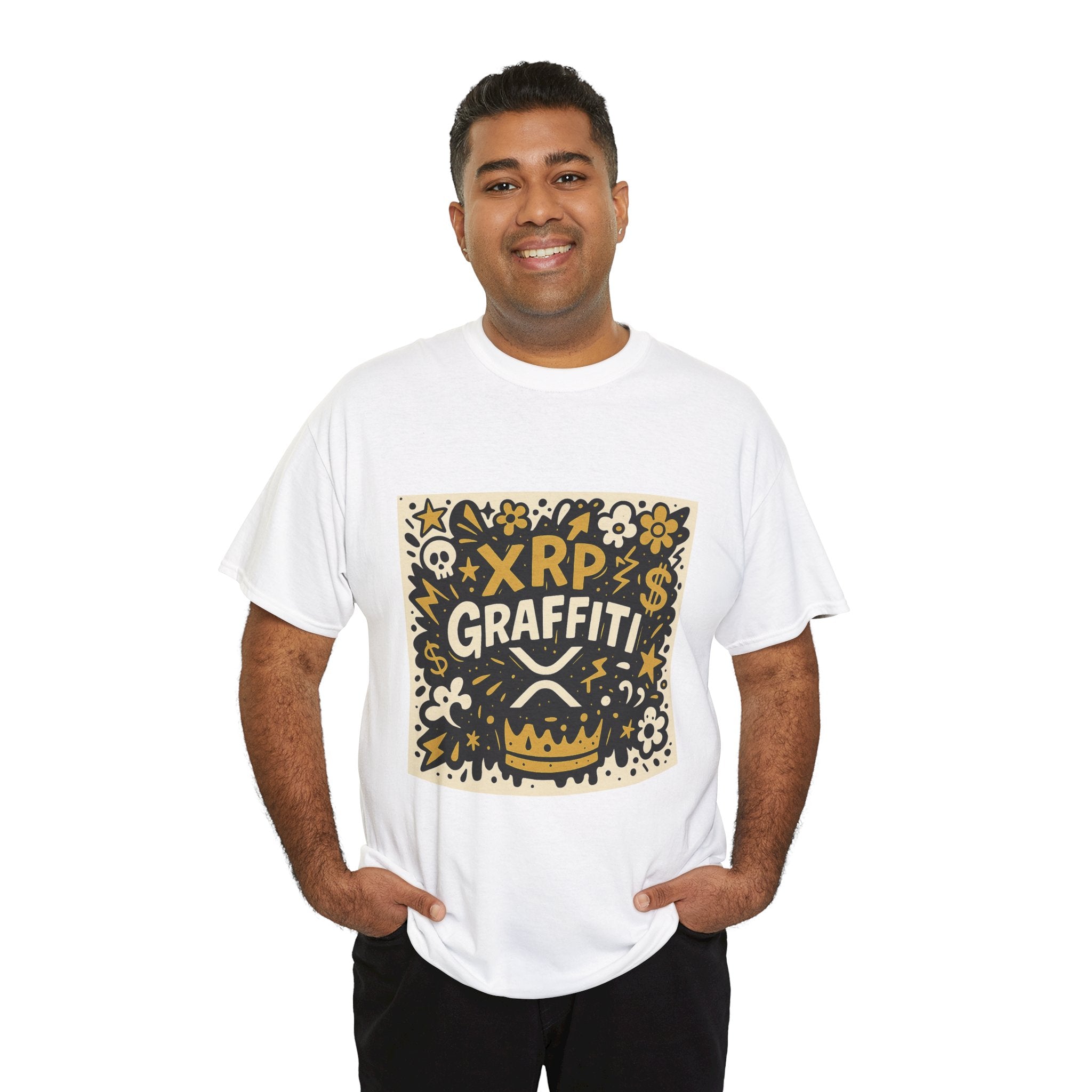 XRP Graffiti Tee — Crypto Street Art T-Shirt