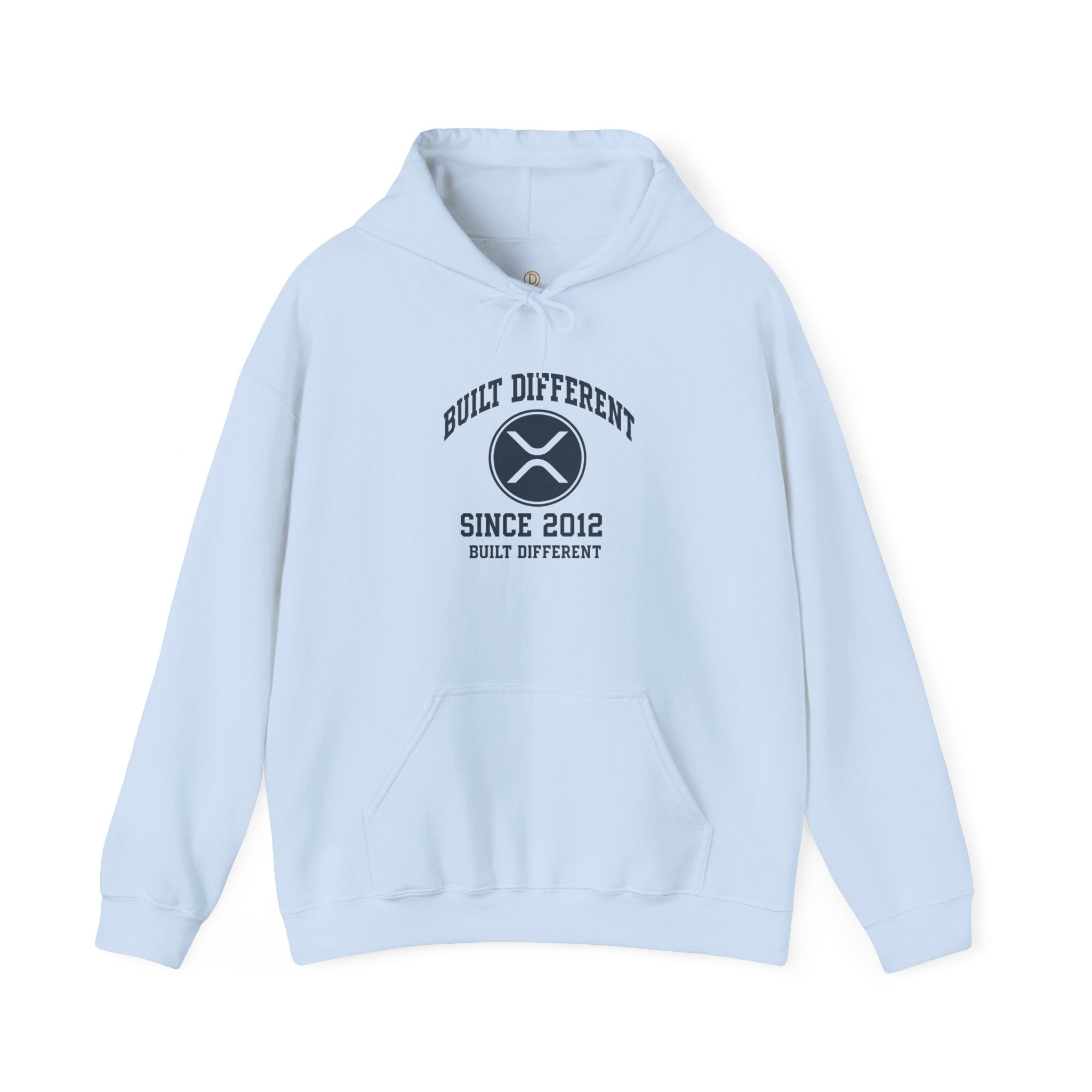 Built Different Hoodie - "Built Different Since 2012" Retro Logo Pullover