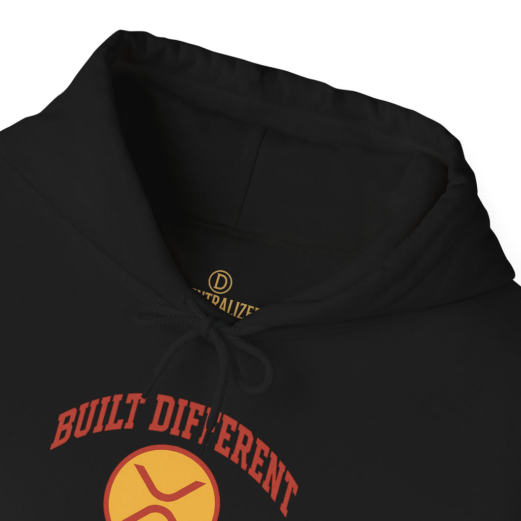 Built Different Hoodie — 'Built Different Since 2012' Retro Logo Hooded Sweatshirt