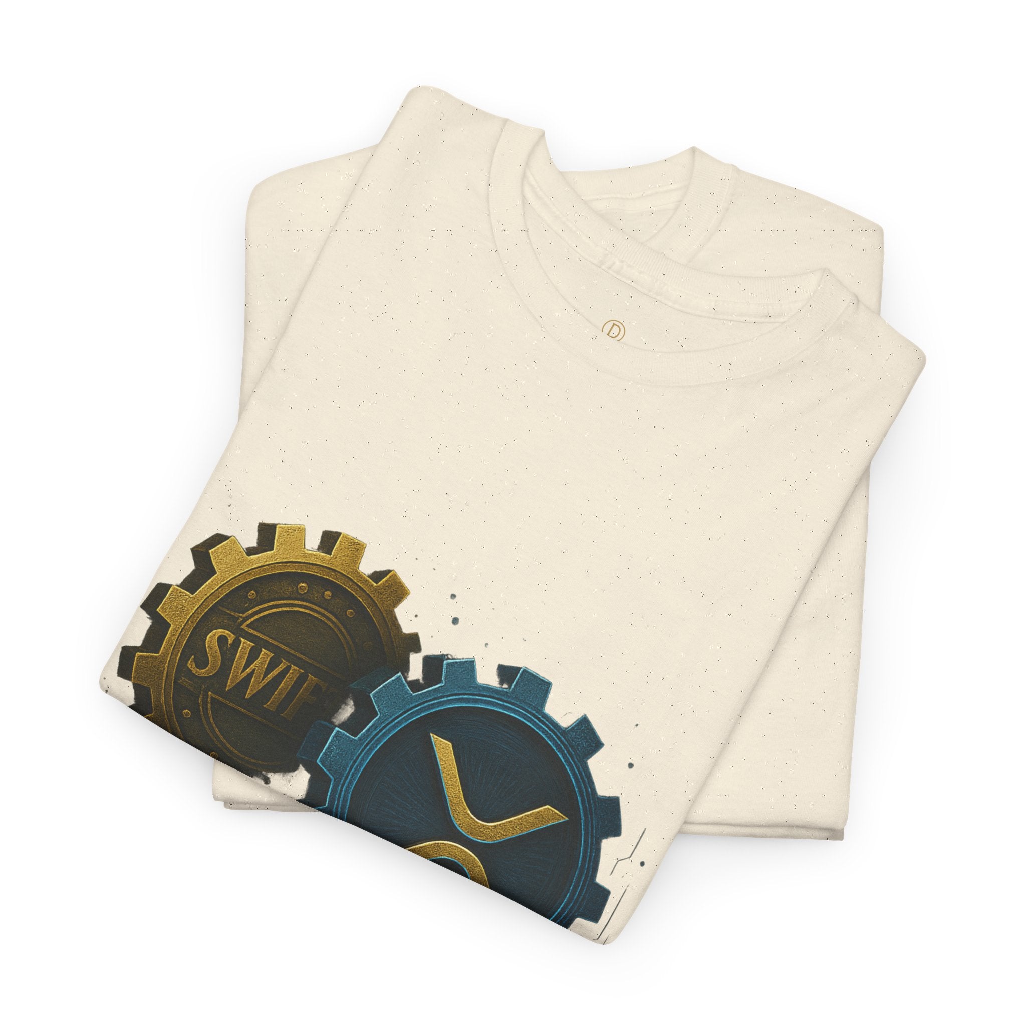 Merge of Money Tee - Cryptocurrency Gears XRP & SWI Crypto T-Shirt