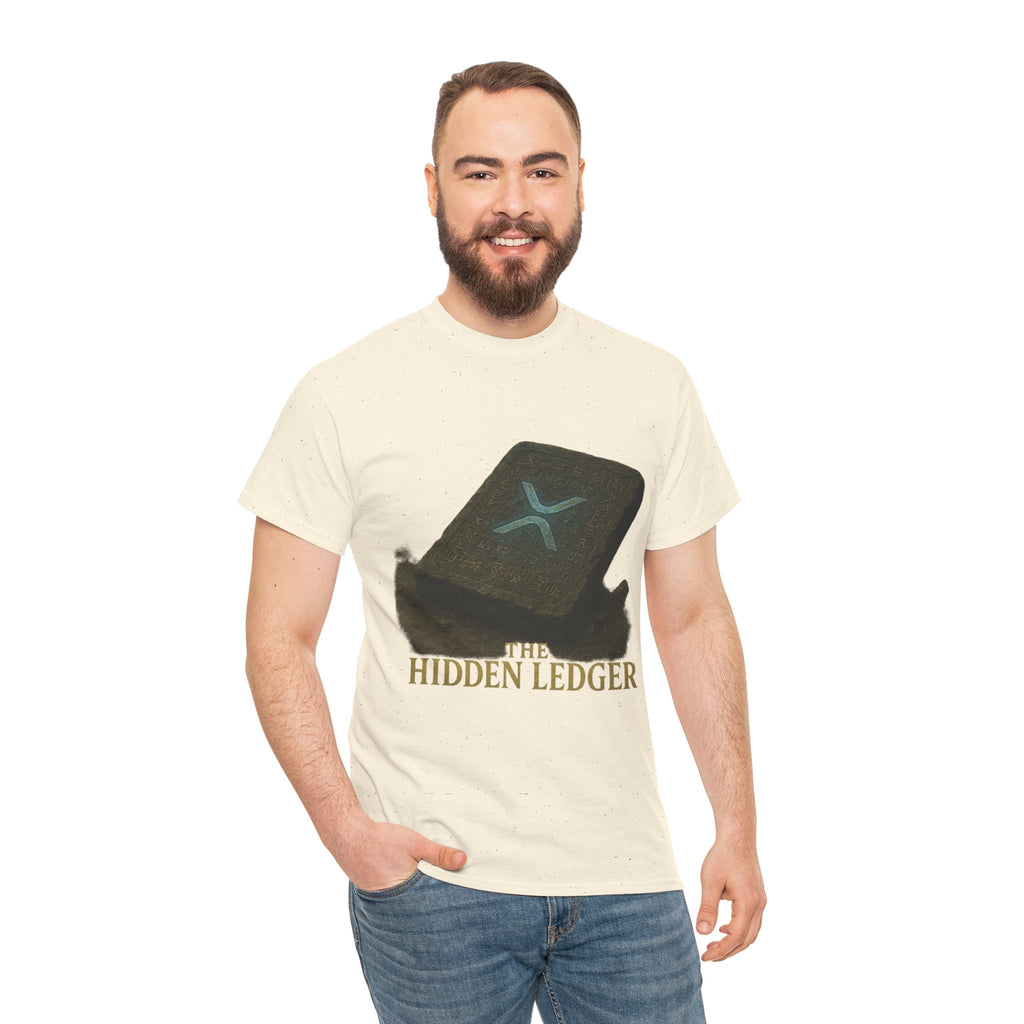 T-Shirt — "The Hidden Ledger" Crypto XRP Wallet Graphic Tee