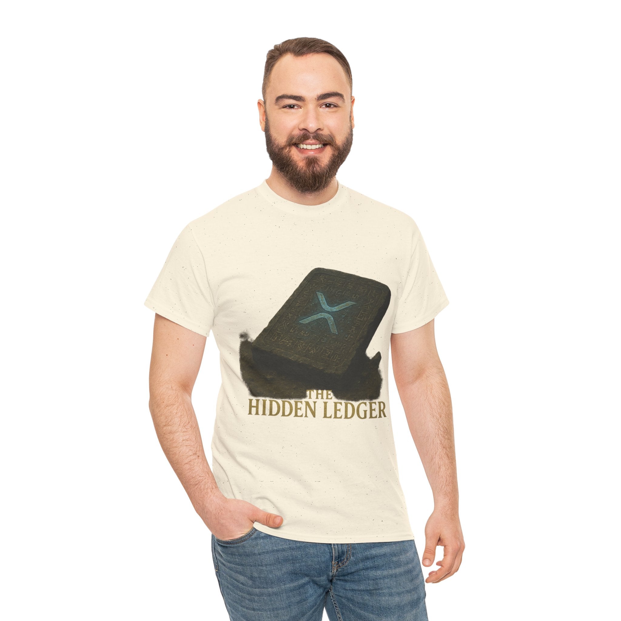 T-Shirt — "The Hidden Ledger" Crypto XRP Wallet Graphic Tee