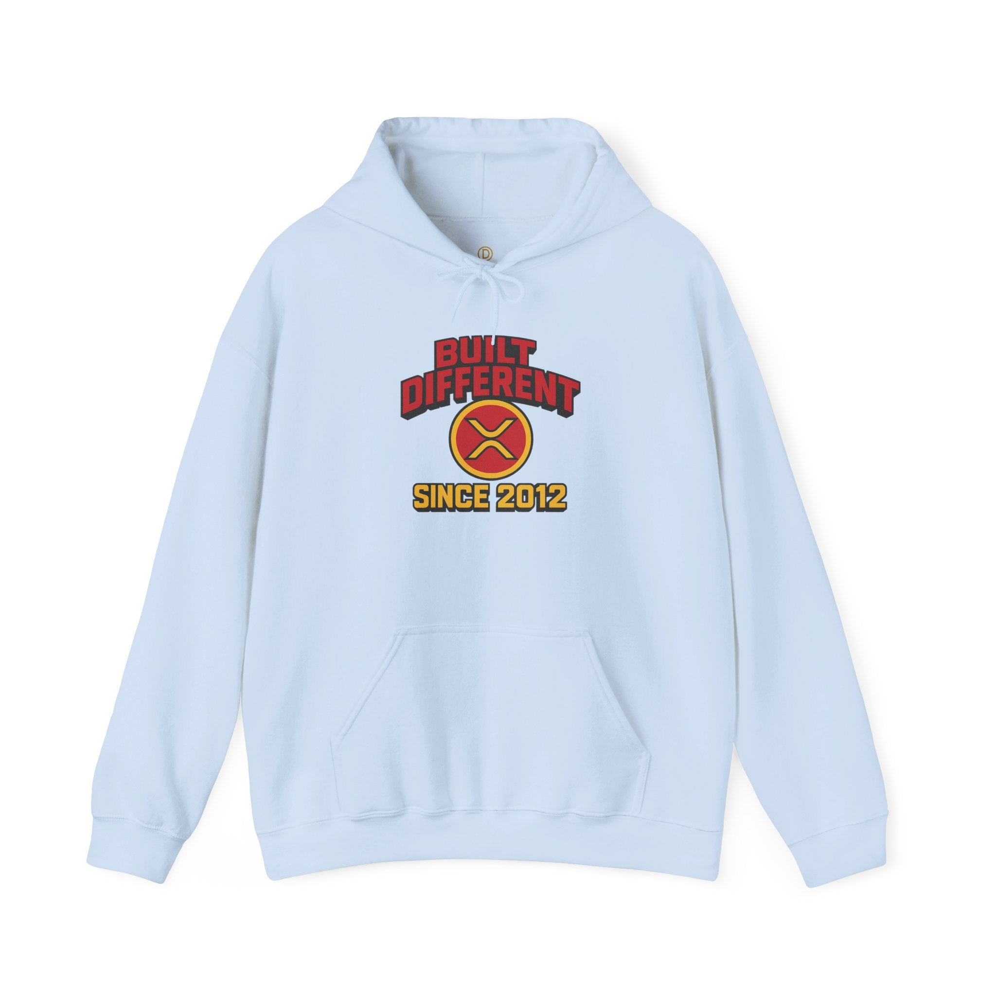 Built Different Hoodie - "Since 2012" Retro Logo Pullover