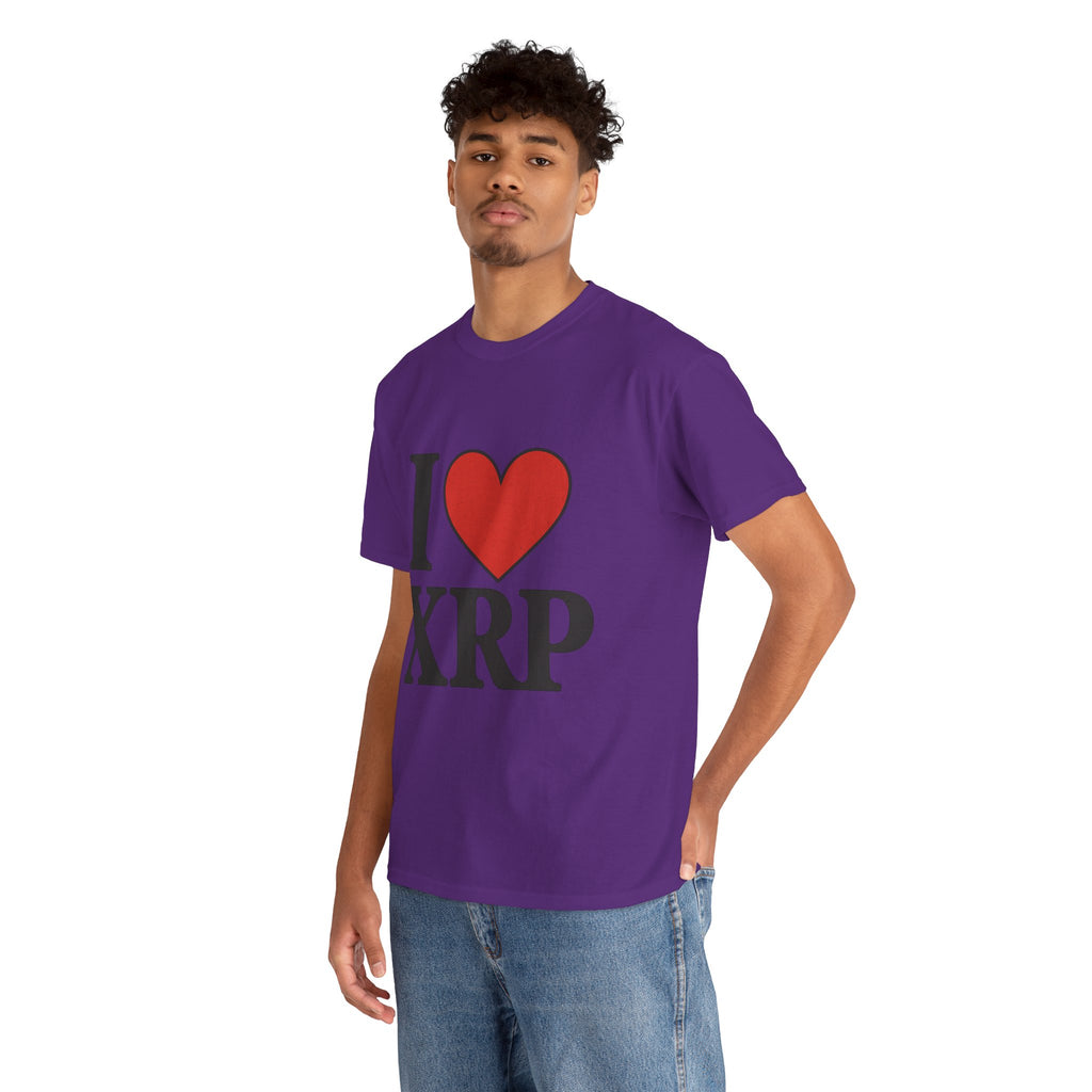 I  XRP T-Shirt — Crypto Enthusiast Ripple Tee
