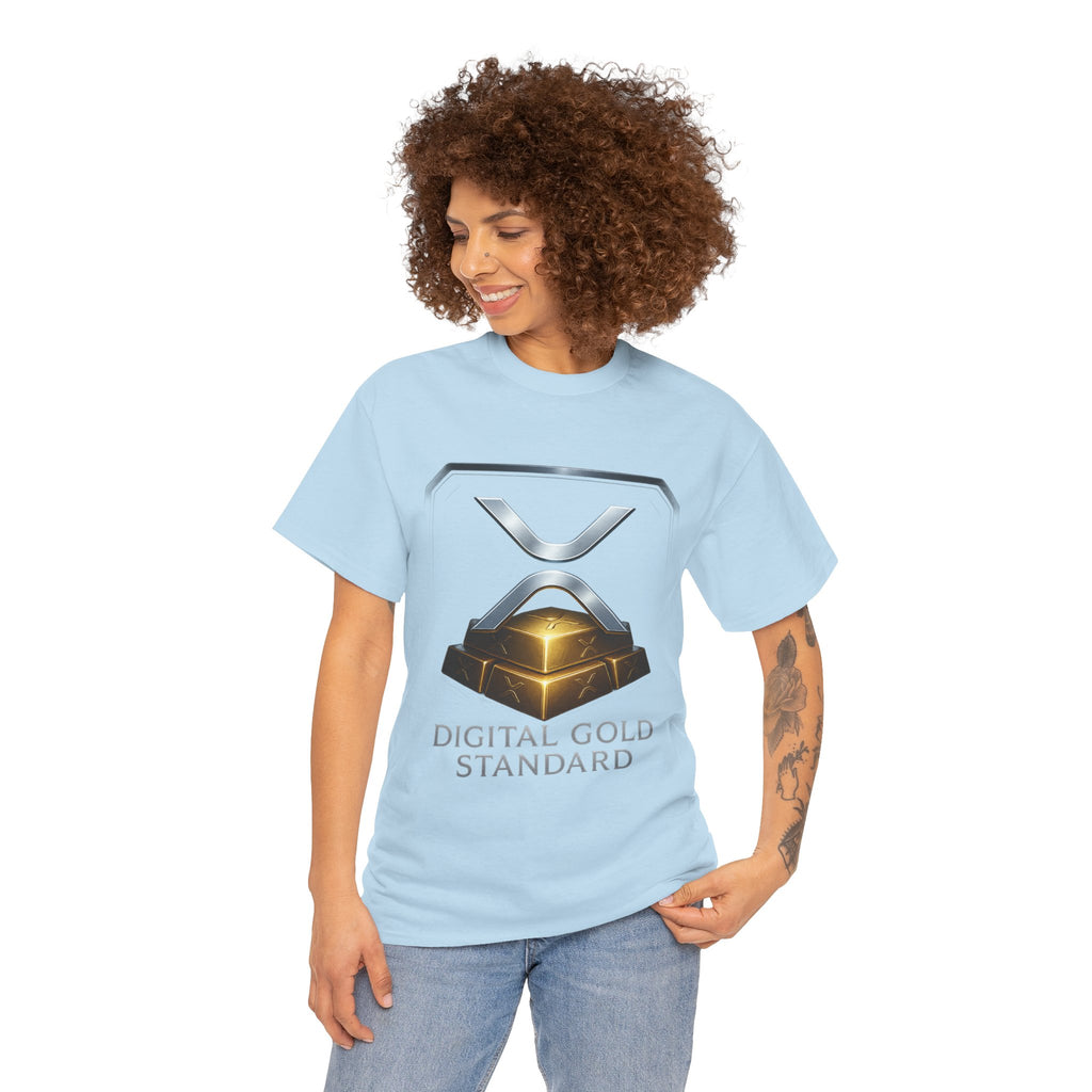 XRP 'Digital Gold Standard' Tee — Cryptocurrency Logo Shirt
