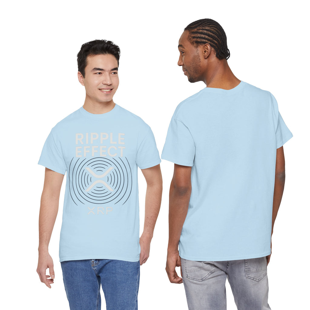Ripple Effect XRP Tee — Minimal Cryptocurrency Logo T-Shirt