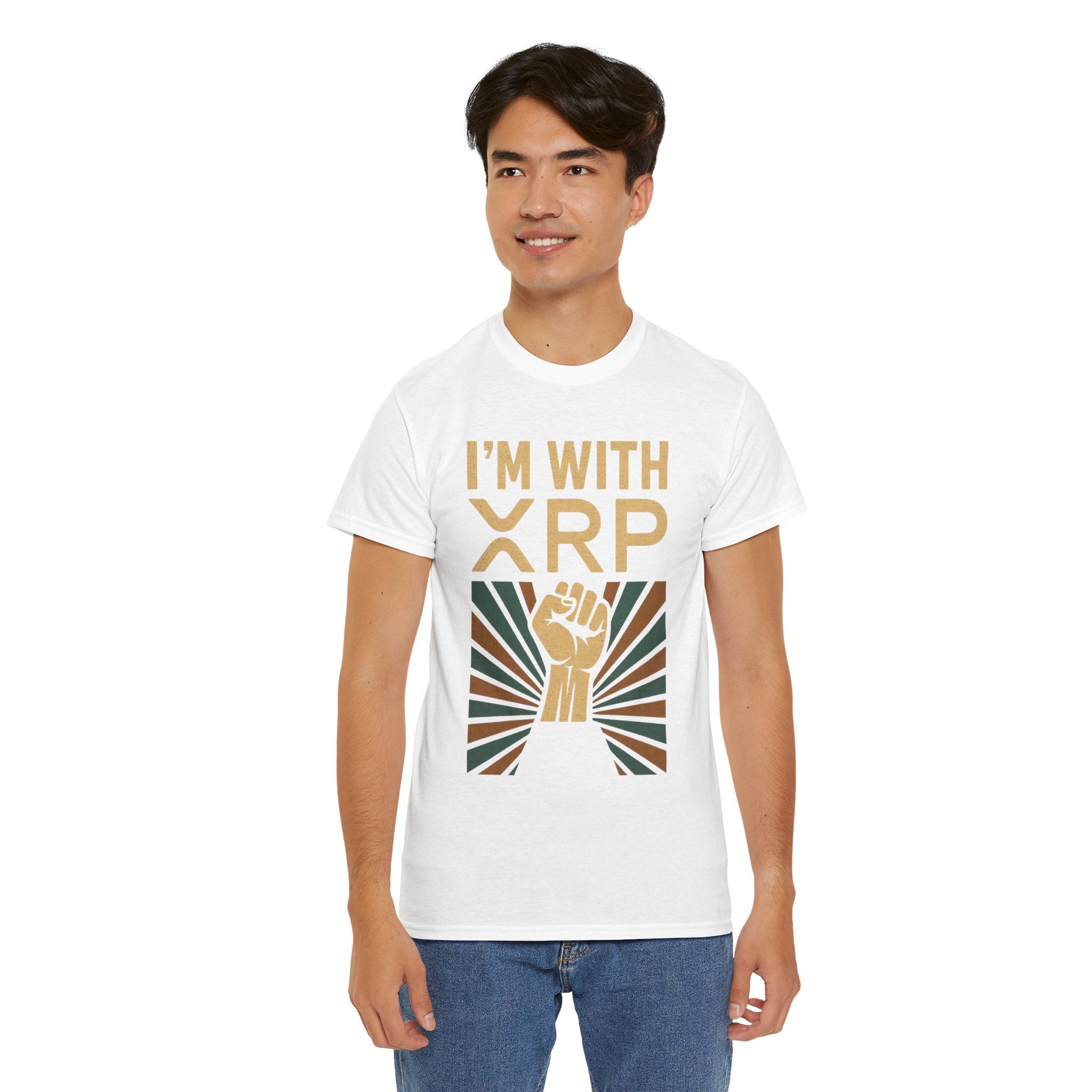 I'm With XRP Graphic Tee – Crypto Supporter Shirt