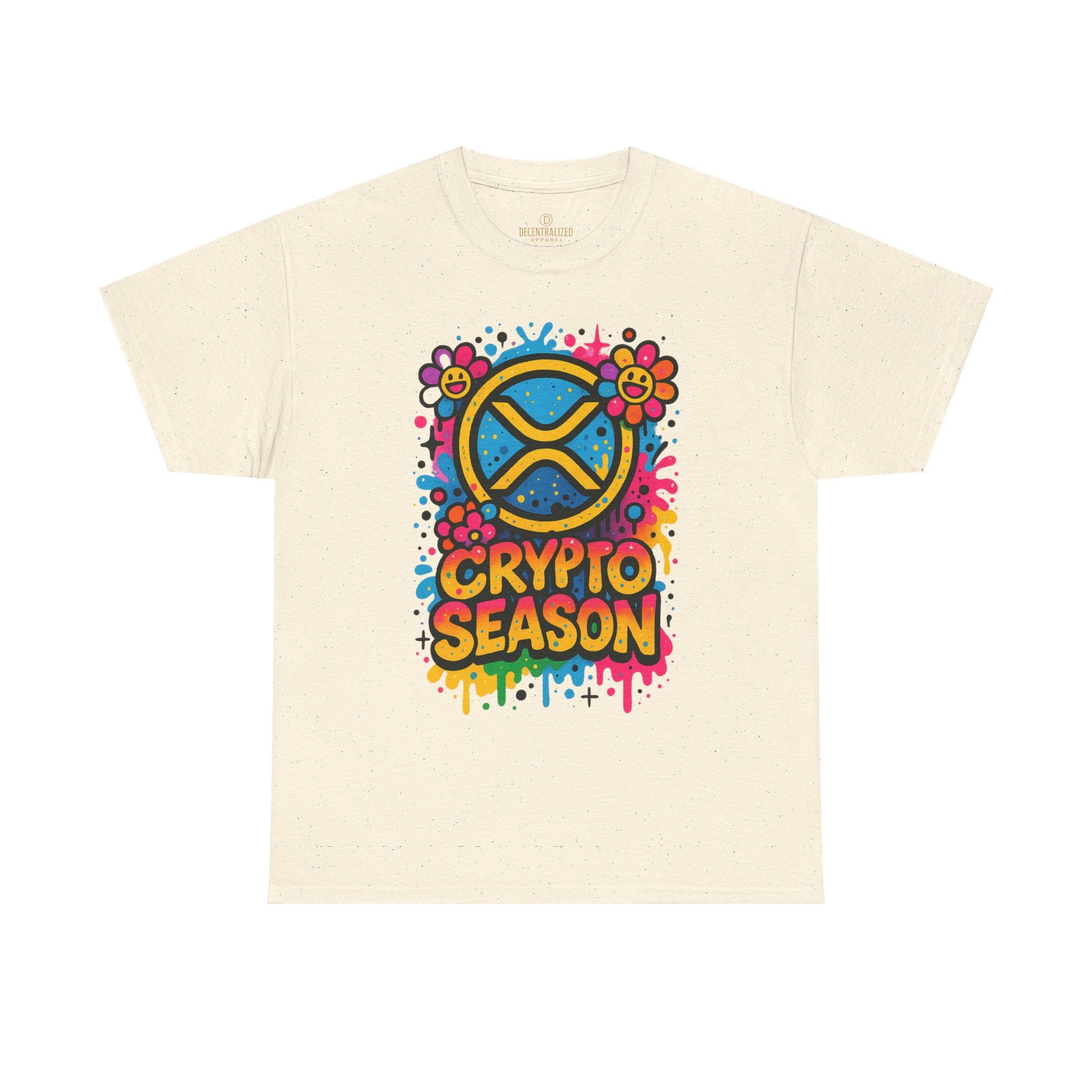 Crypto Season T-Shirt — Colorful Ripple XRP Logo Tee