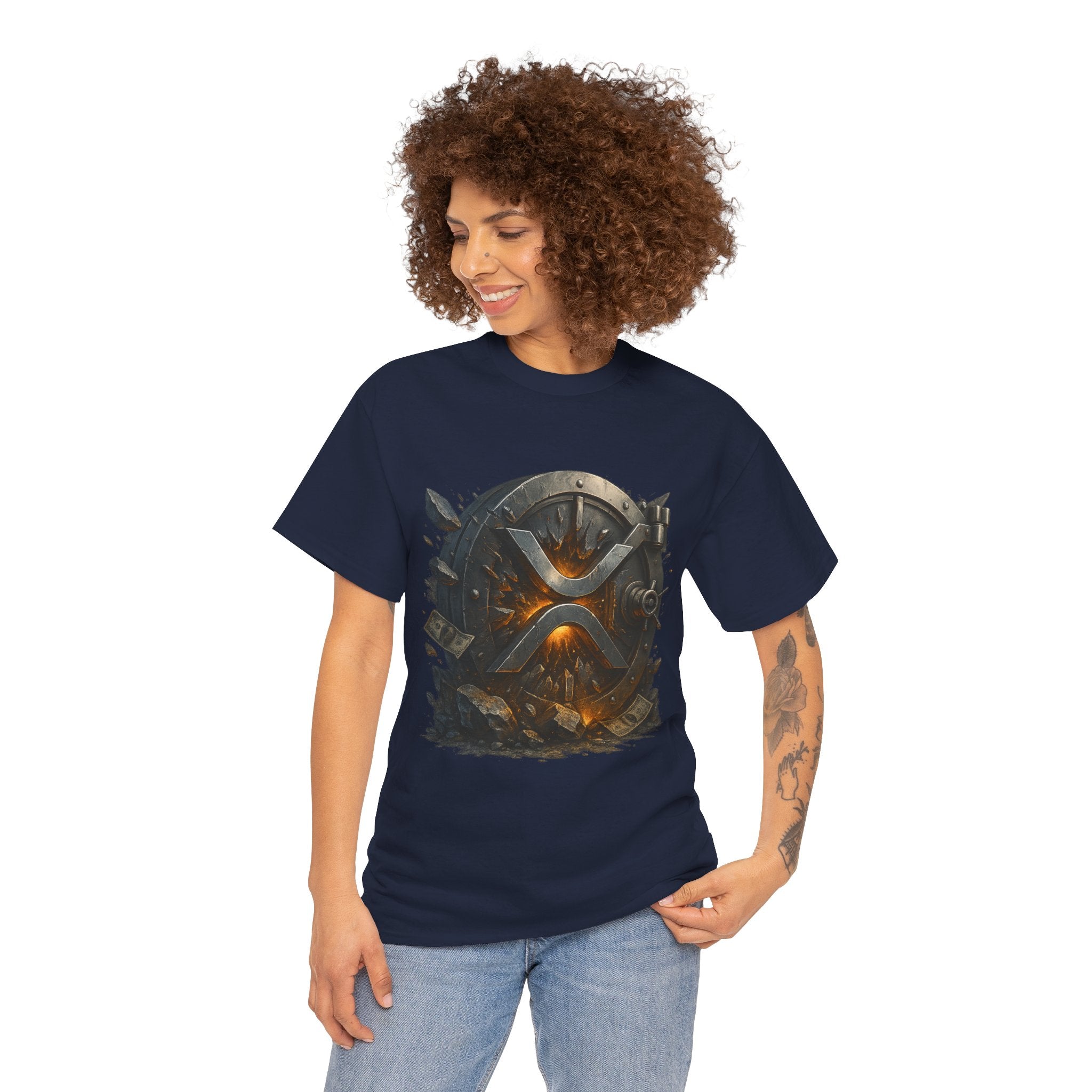 Warrior Shield T-Shirt — Medieval Viking Shield Graphic Tee