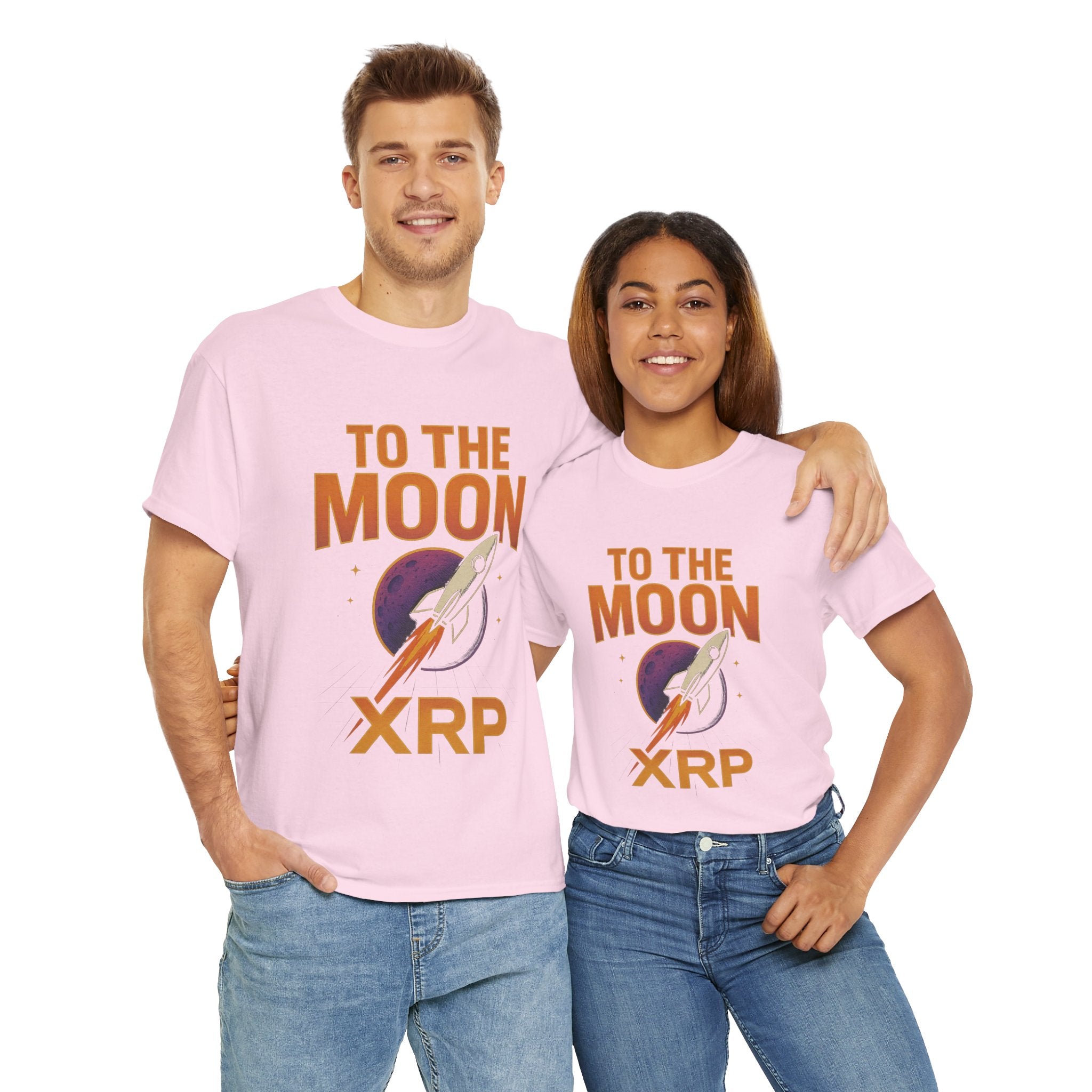 XRP To The Moon Tee — Cryptocurrency Investor Rocket Shirt