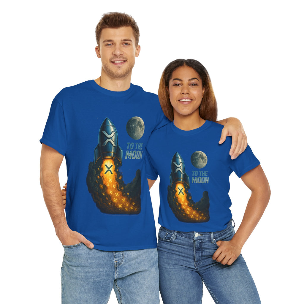 Rocket 'To the Moon' T-Shirt - Space Exploration Graphic Tee