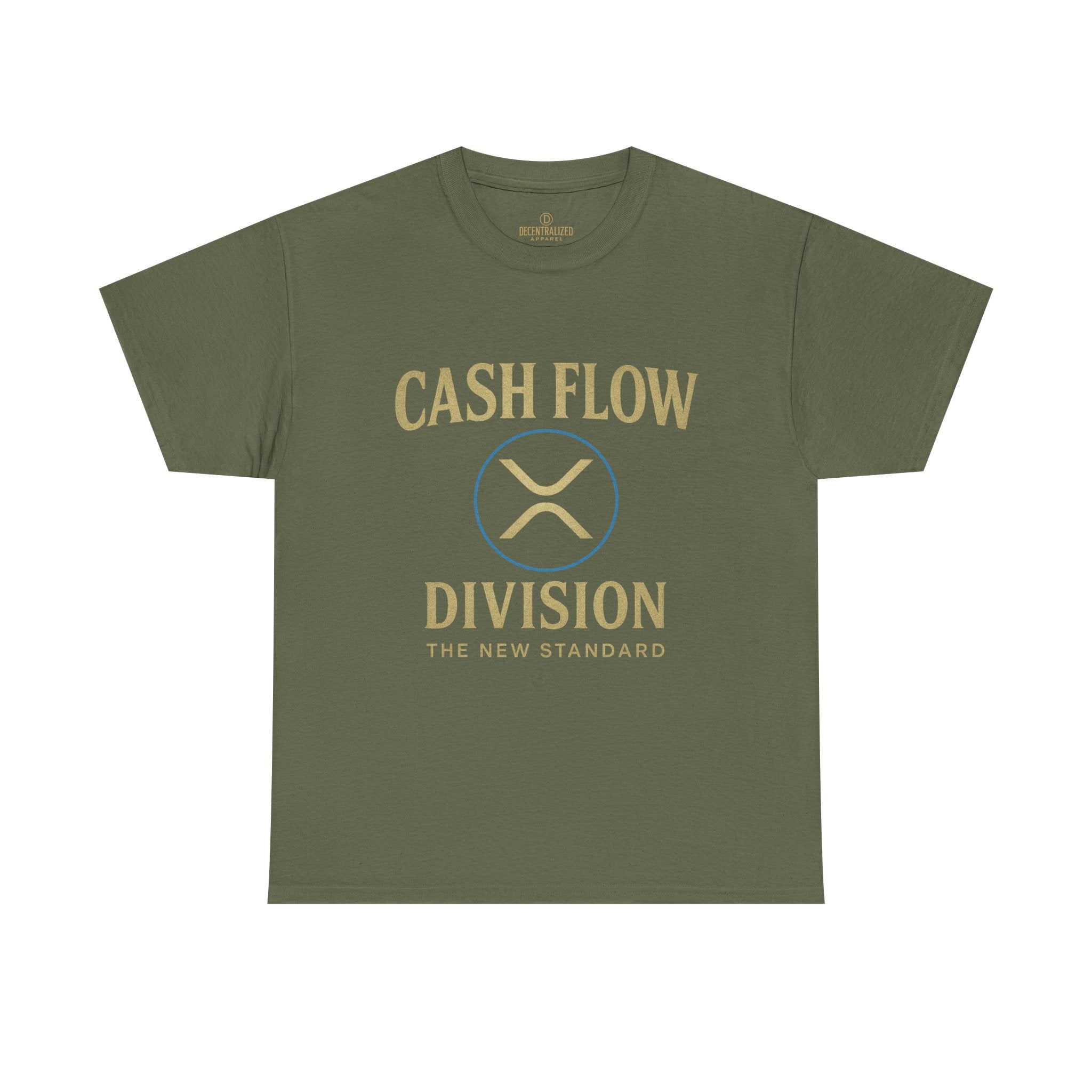 Cash Flow Division Tee — "The New Standard" Graphic T-Shirt