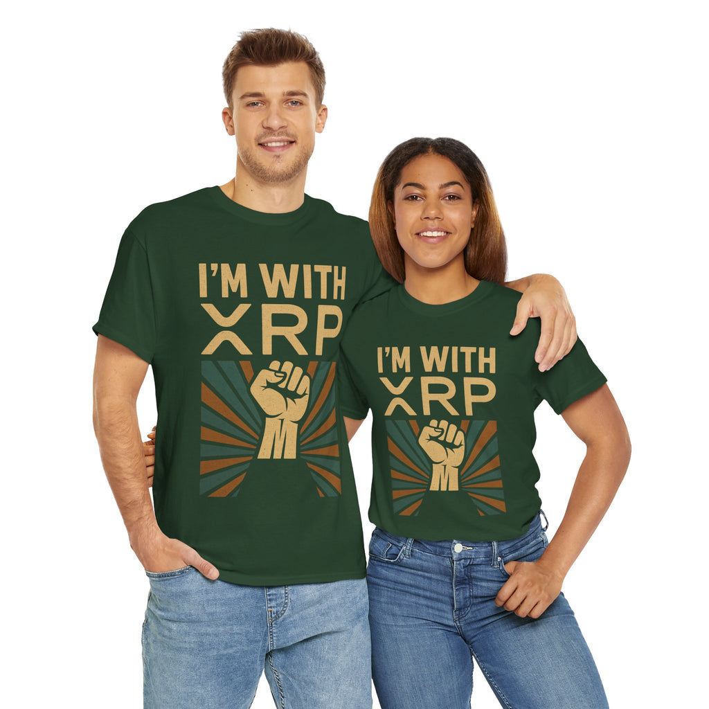 I'm With XRP Graphic Tee – Crypto Supporter Shirt
