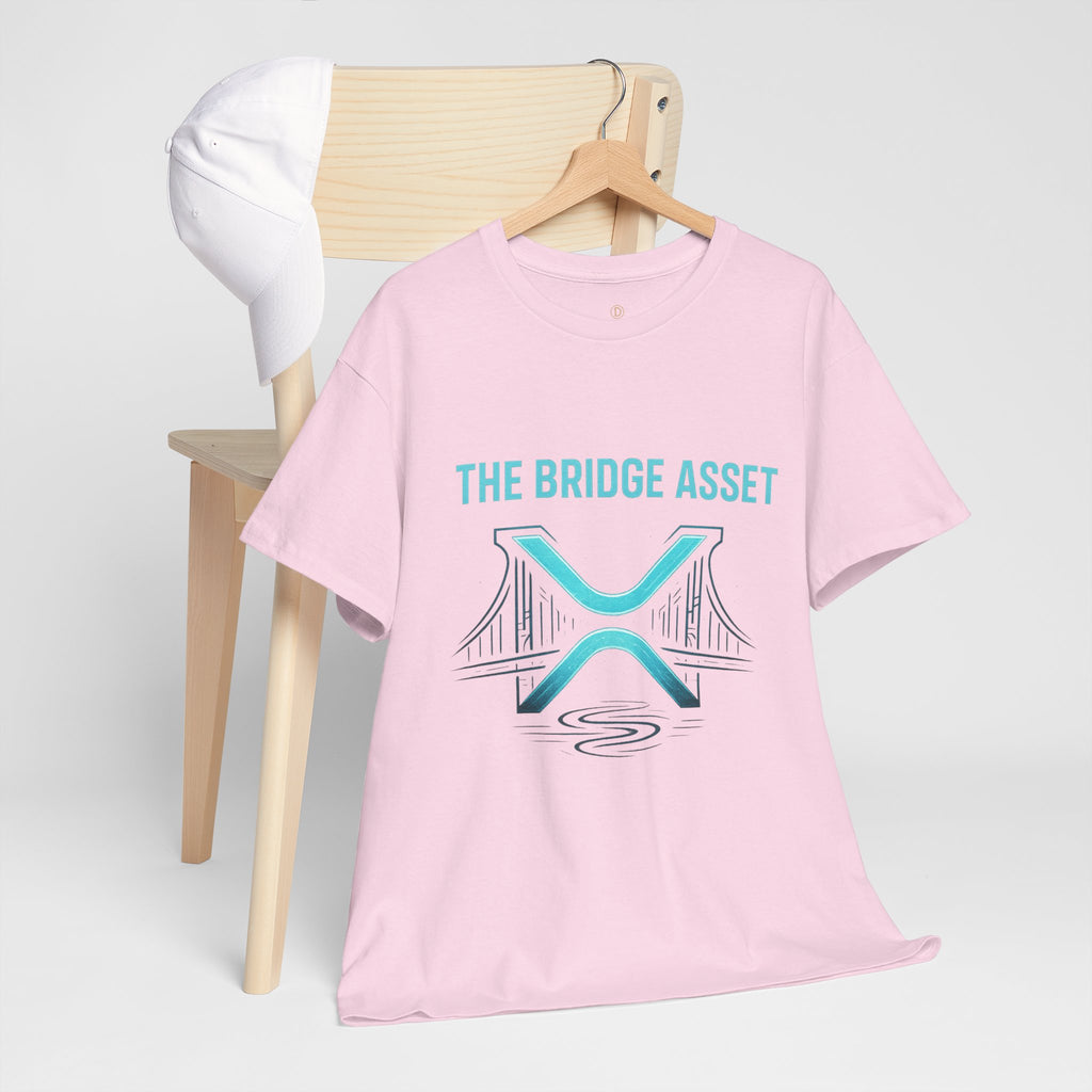 XRP 'The Bridge Asset' Graphic Tee — Crypto Ripple Logo Shirt