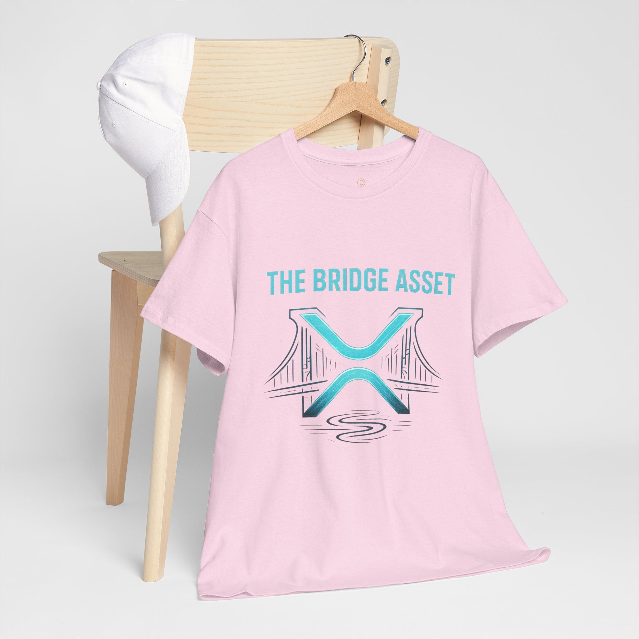 XRP 'The Bridge Asset' Graphic Tee — Crypto Ripple Logo Shirt