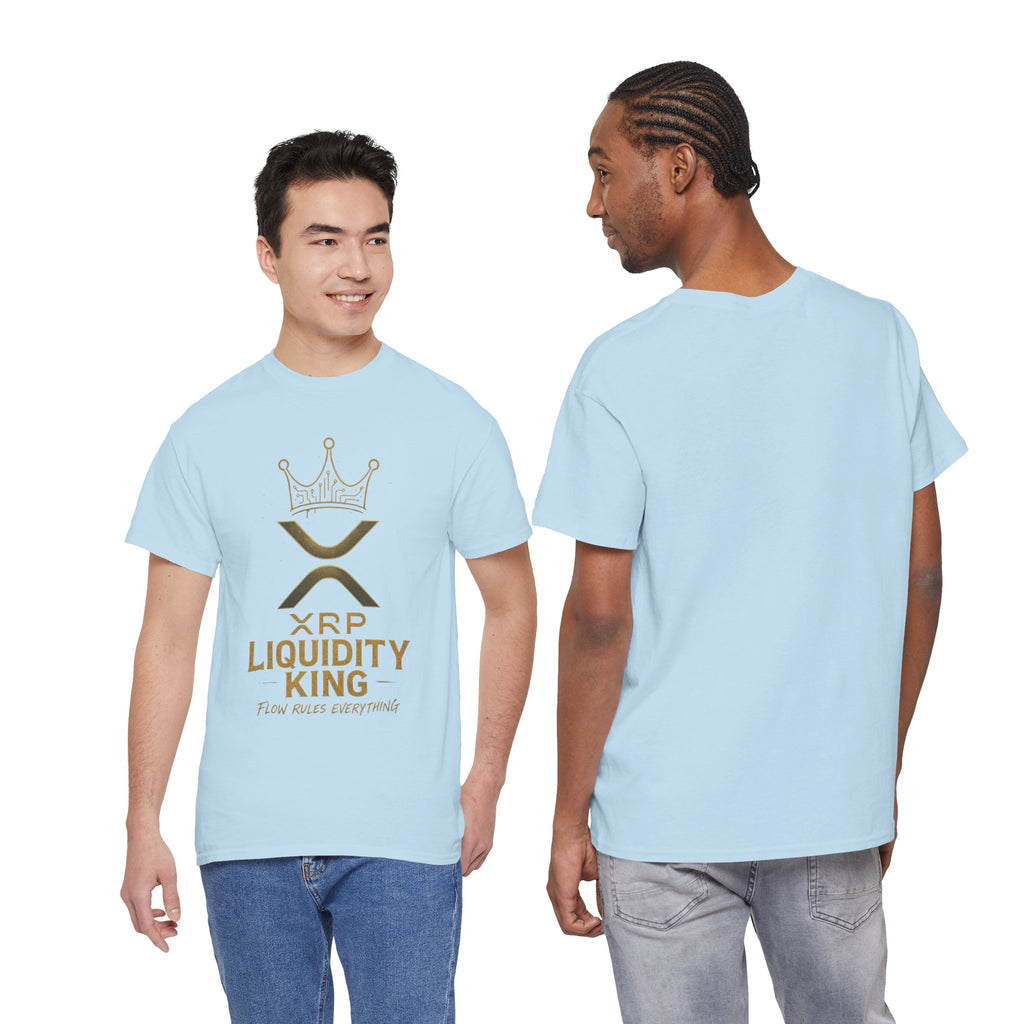 XRP Liquidity King Tee — Crypto Crown T-Shirt