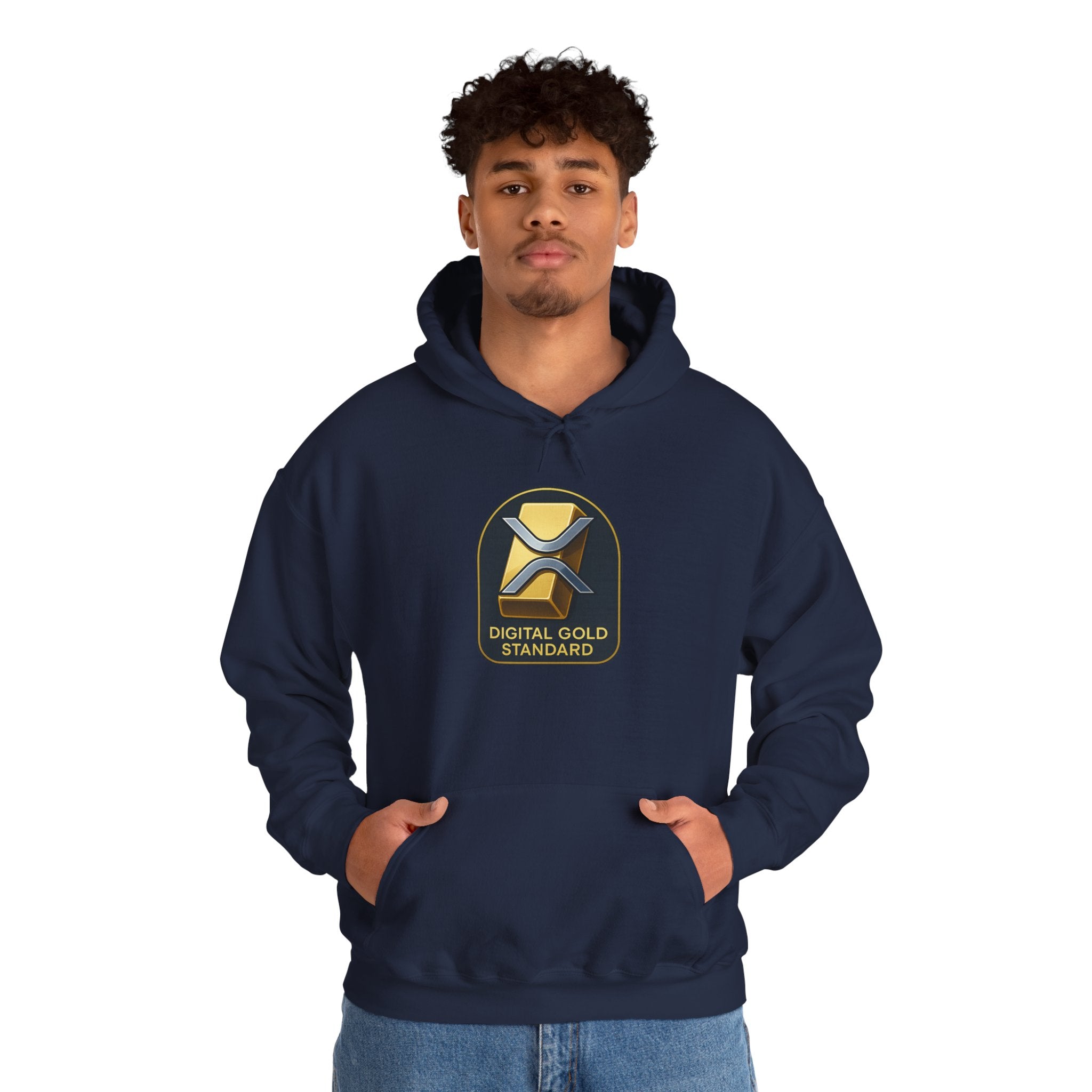 Hoodie — Digital Gold Standard Crypto Logo Pullover