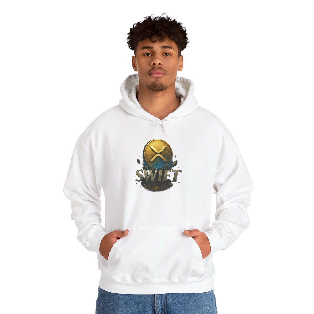 XRP Swell Hoodie — Crypto Ripple Logo Pullover