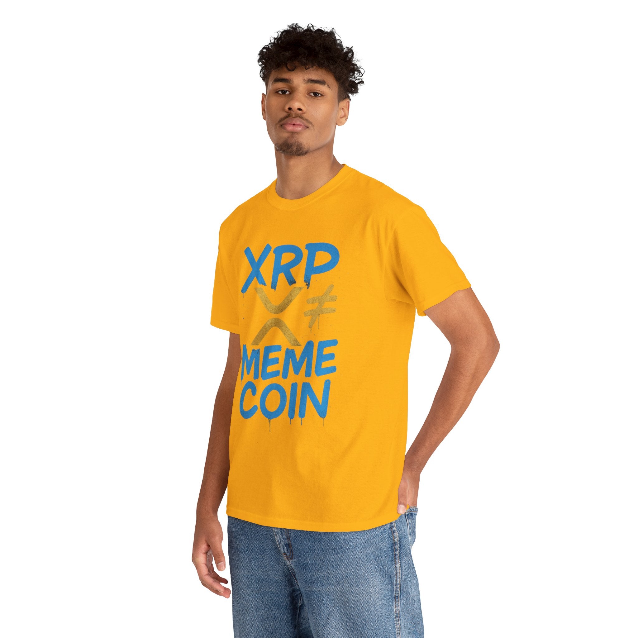 XRP ≠ Meme Coin T‑Shirt — Crypto Advocate Graphic Tee