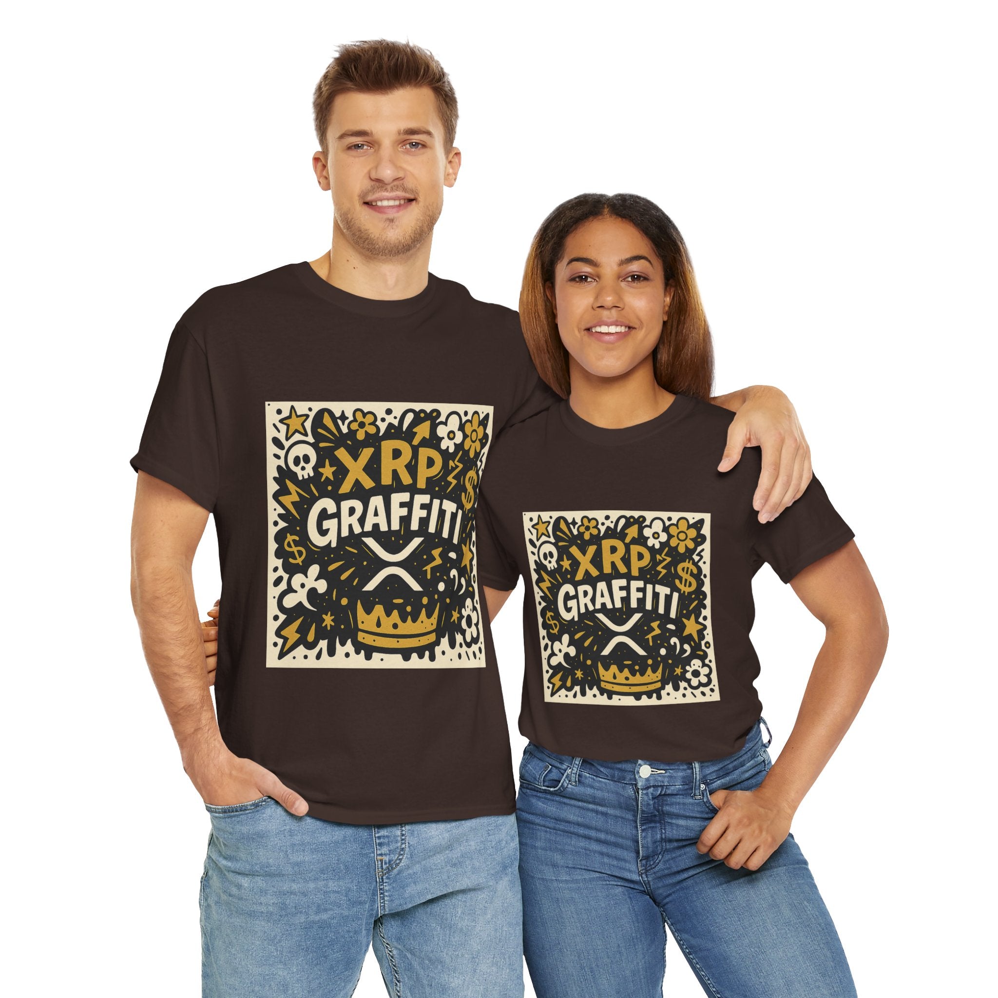 XRP Graffiti Tee — Crypto Street Art T-Shirt