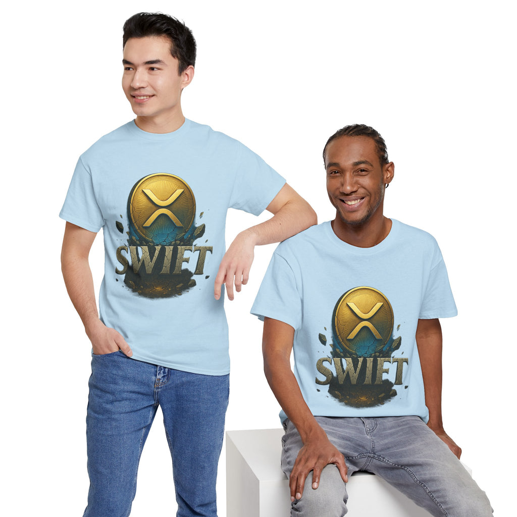 XRP Swift Cryptocurrency T‑Shirt — Ripple Coin Logo Graphic Tee