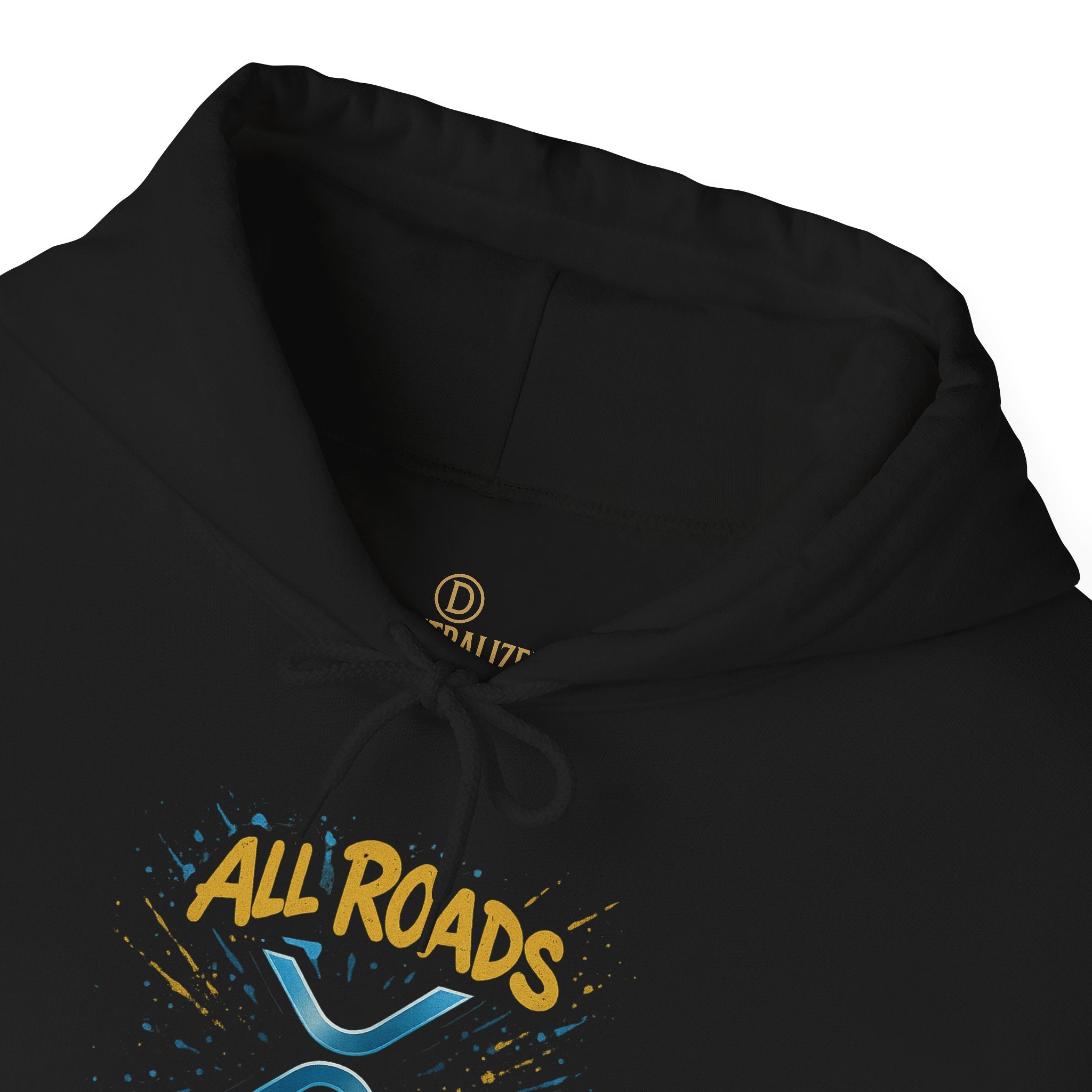 All Roads Lead to XRP Hoodie – Crypto Investor Pullover
