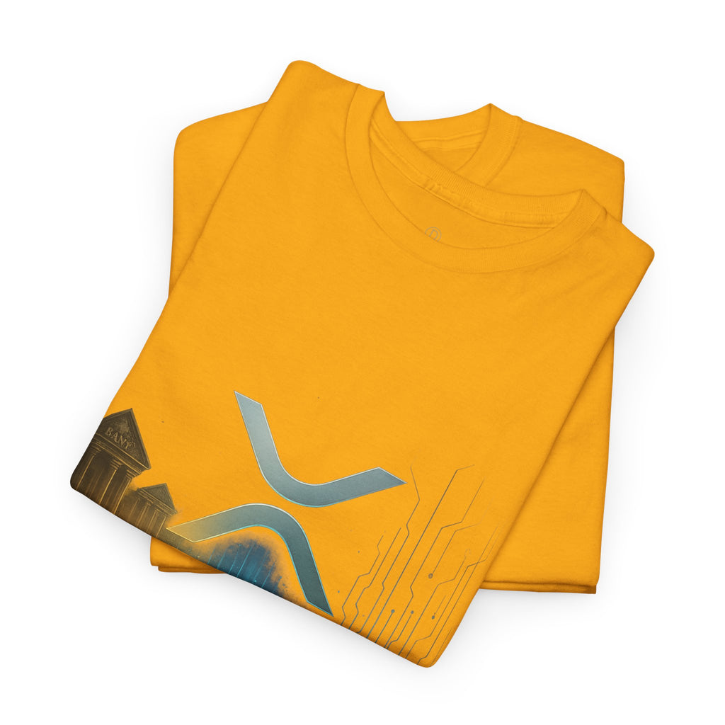Ripple XRP Crypto Tee — 'The Bridge Asset' Logo T-Shirt